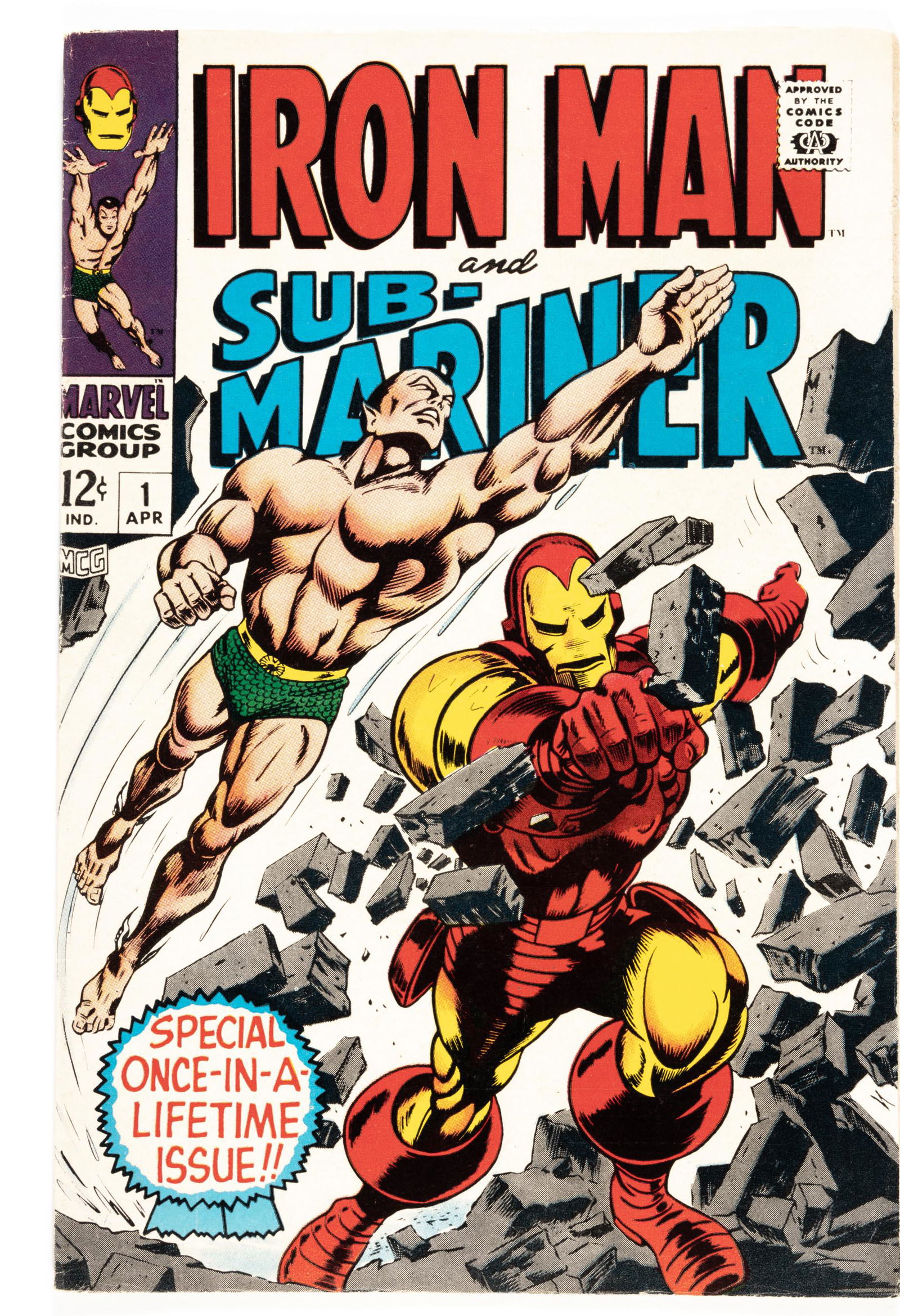 IRON MAN & SUB-MARINER #1 * 5.0 * 1968 Expansion (1 of 2)