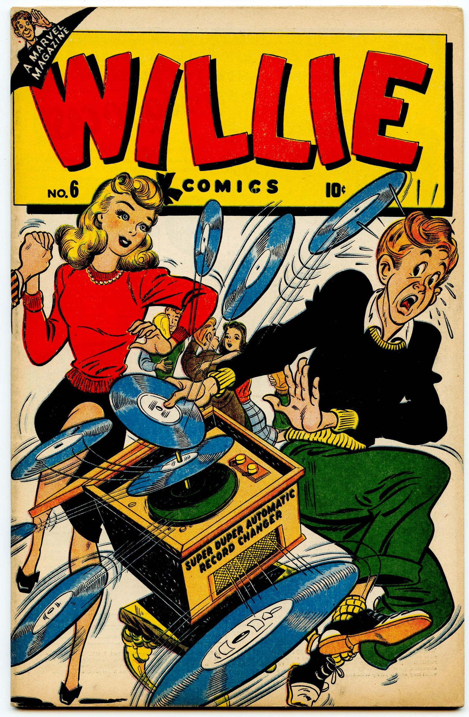 WILLIE COMICS #6 * 6.0 * Record Player's REVENGE * Bad Luck Cuck (1 of 1)
