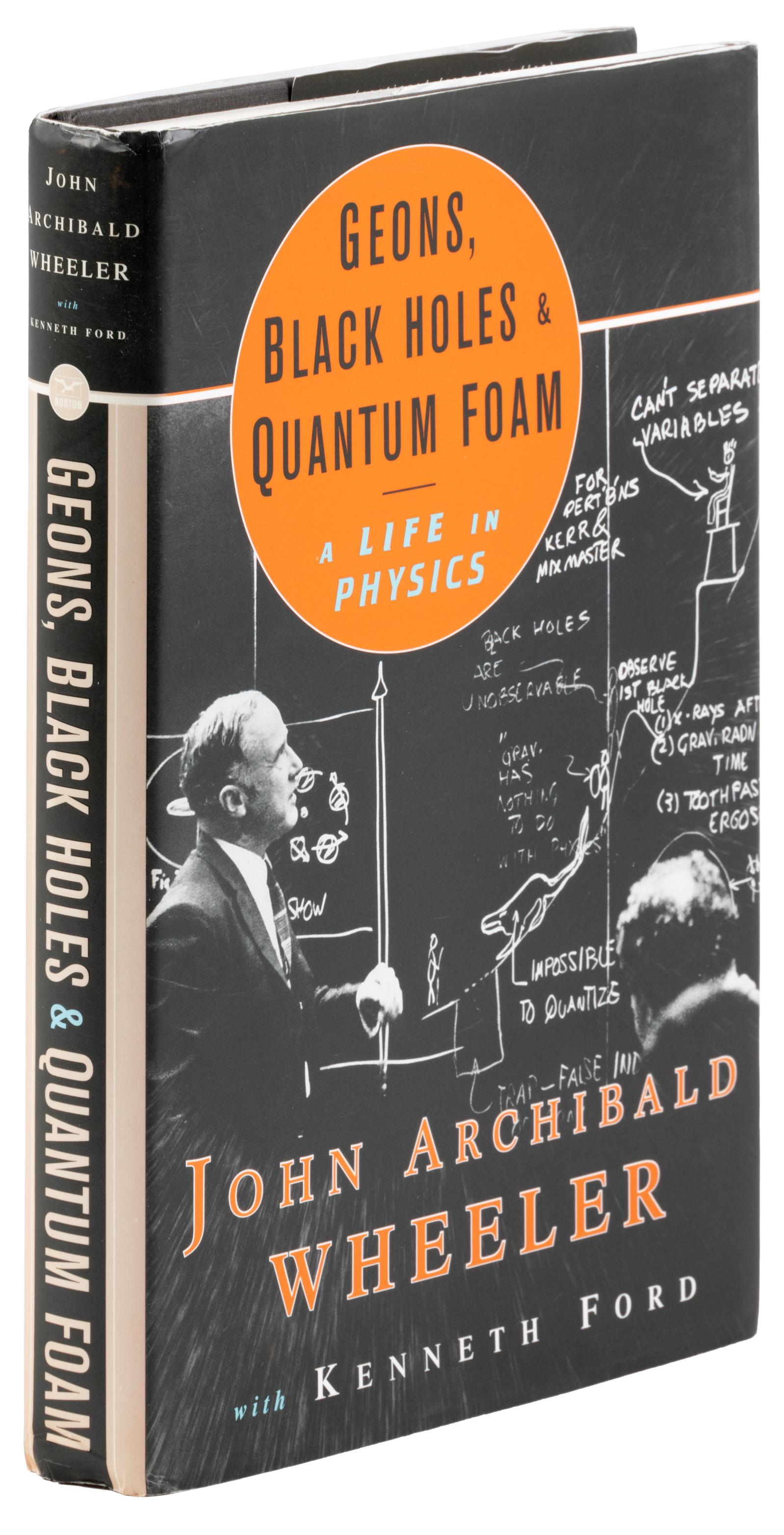 Signed w/ inscription by physicist J.A. Wheeler (1 of 4)