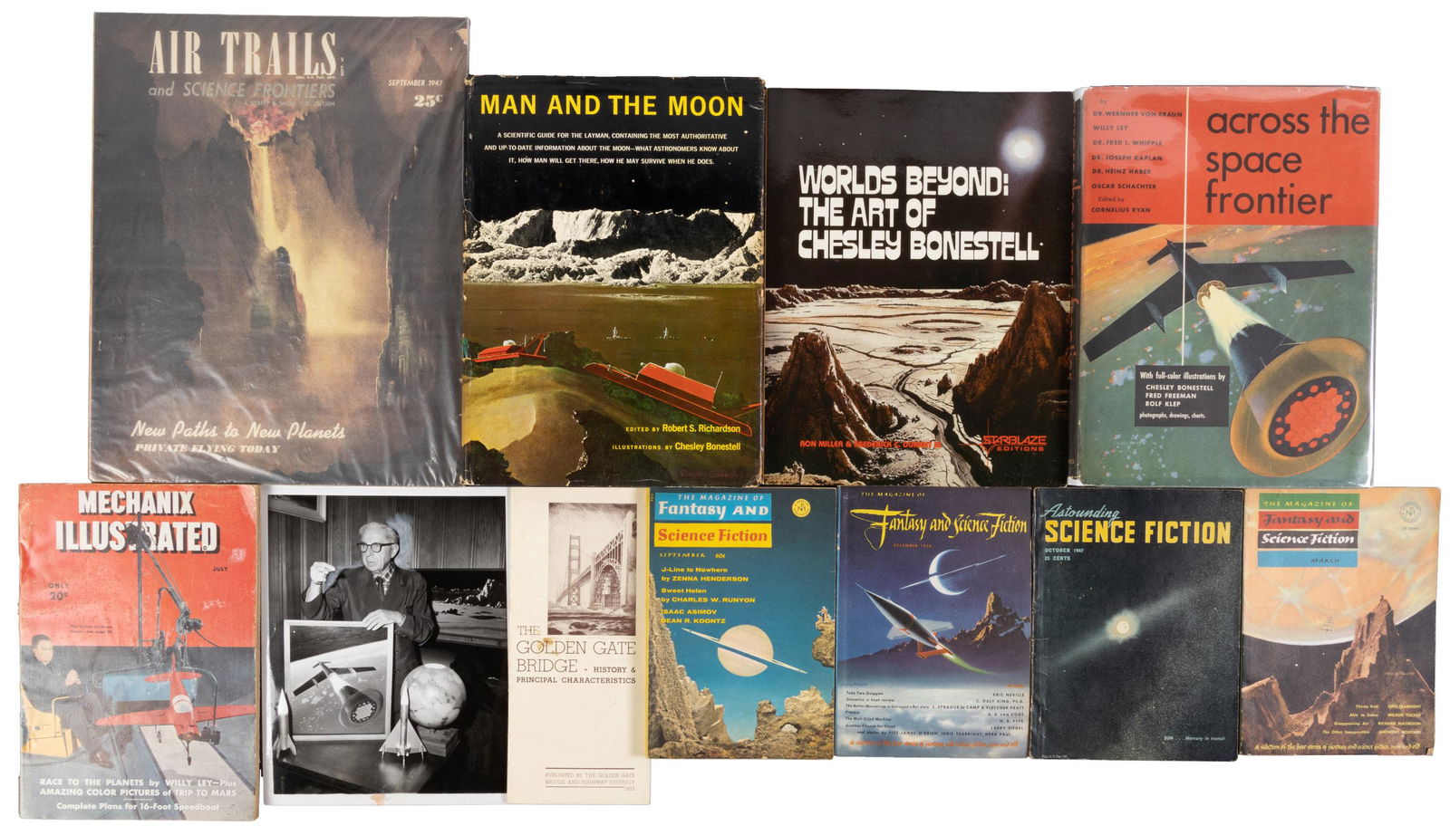 Premier American Space Artist before and after Sputnik (1 of 1)