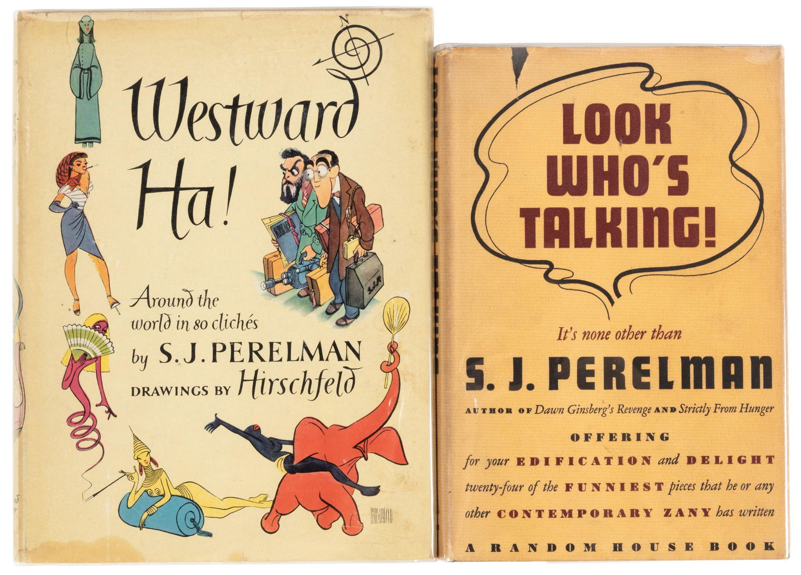 2 Perelman titles, 1st Ed in jackets (1 of 1)