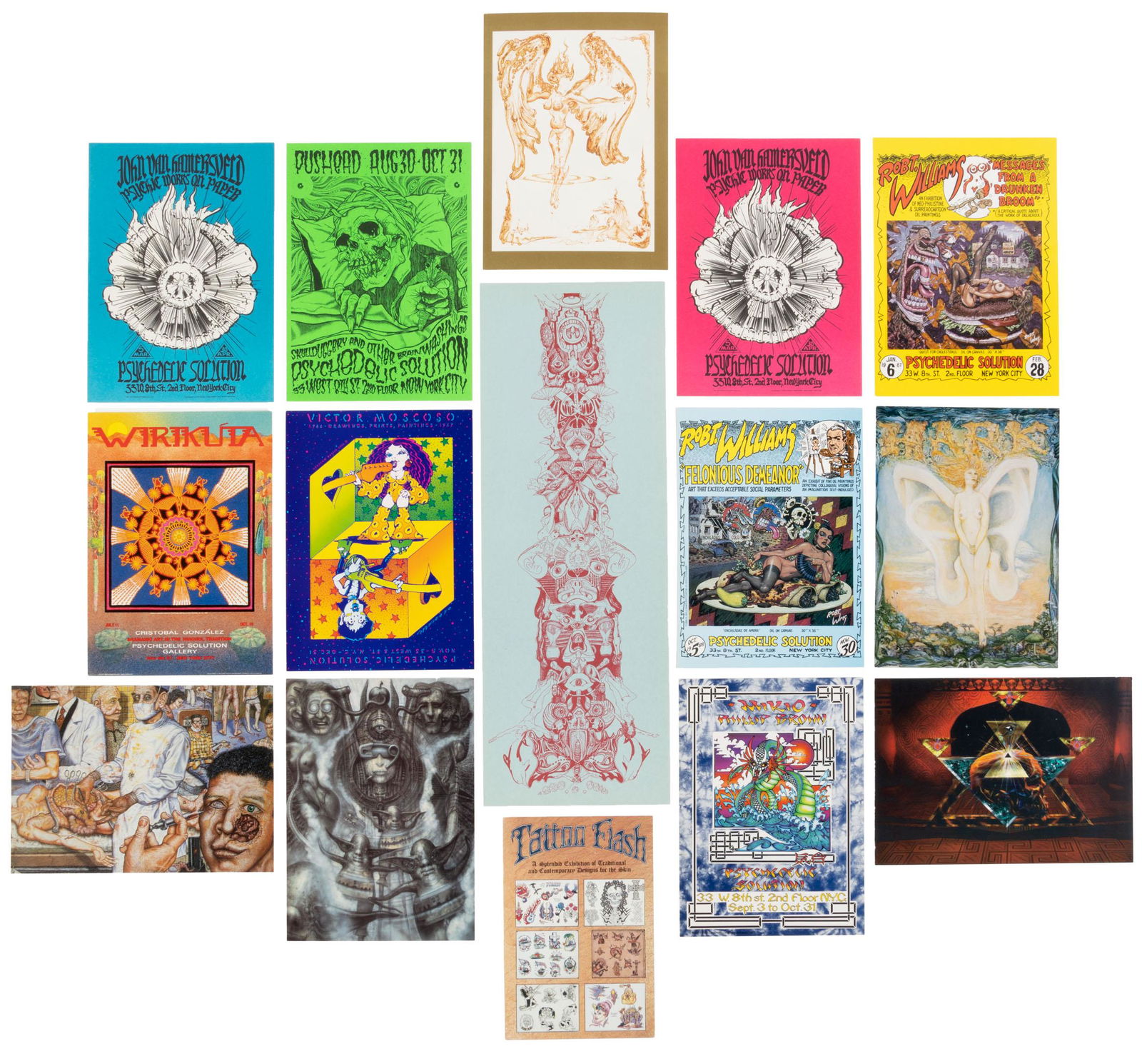 Psychedelic Solution Gallery card set (1 of 4)