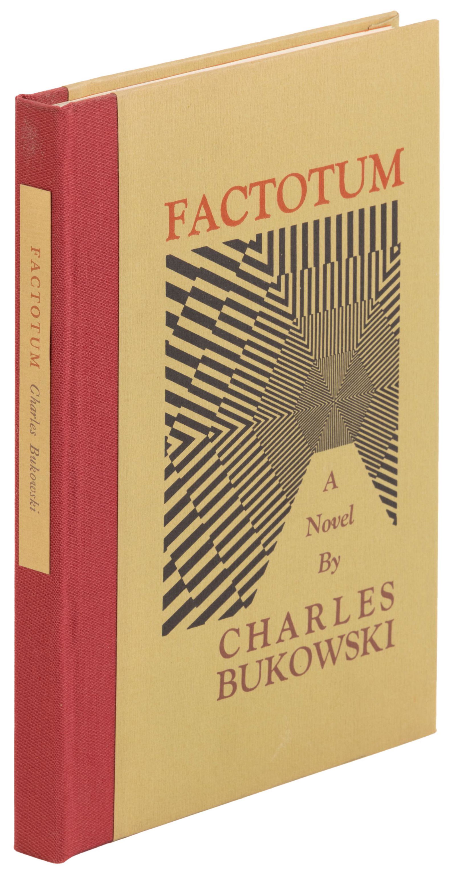 Bukowski's Factotum w/painting 1/75 (1 of 5)