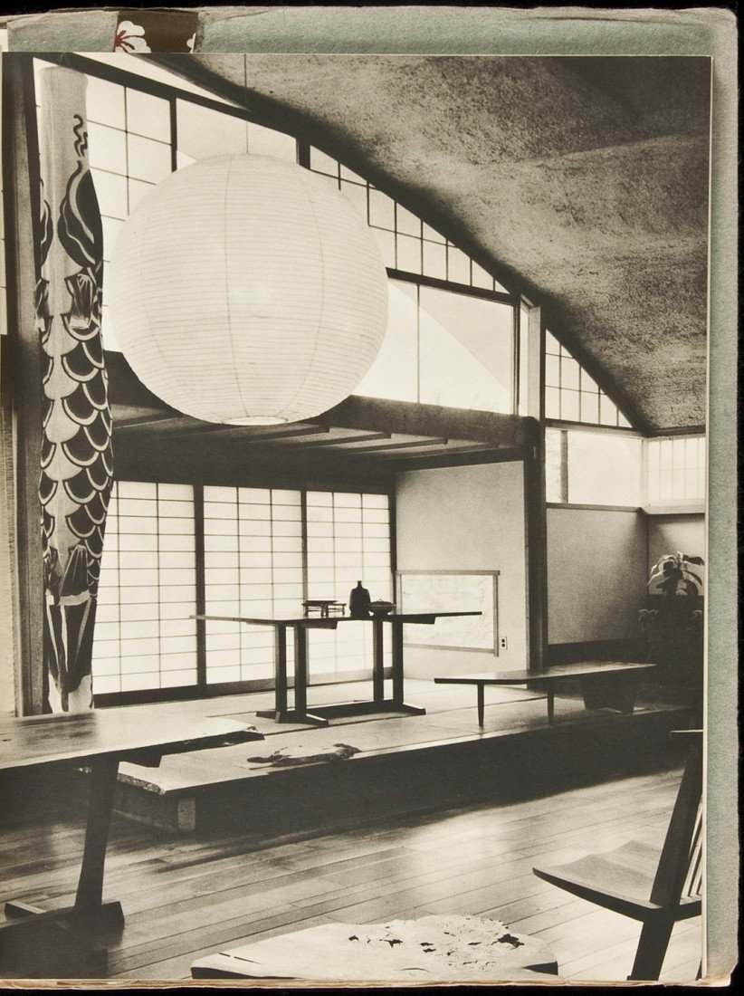 George Nakashima, Woodworker: Title: George Nakashima, Woodworker Author: Nakashima, George Description: 2 text leaves, plus 12 leaves of captioned photographs of Nakashima's work. (4to) original wrappers, hand sewn. First Edition