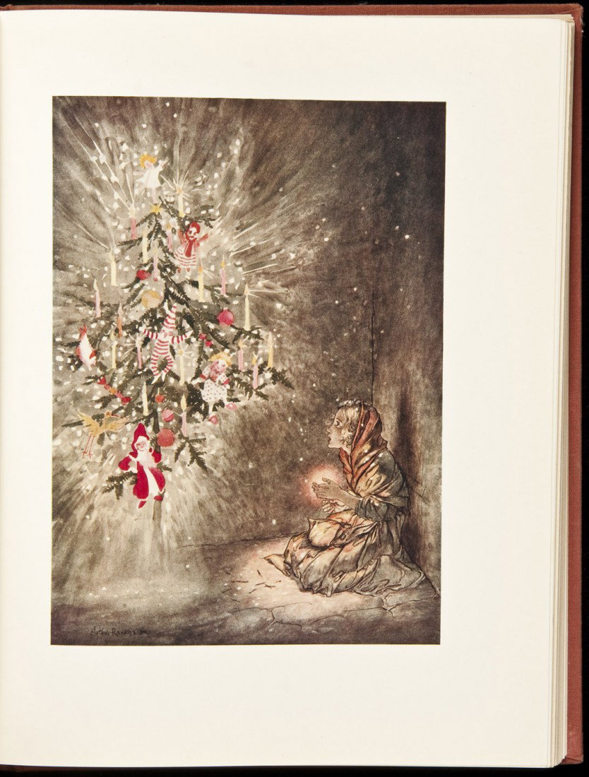 Andersen's Fairy Tales Rackham Illustrations: Title: Fairy Tales Author: Andersen, Hans Christian Description: 288 pp. Illustrated by Arthur Rackham with 12 full-page color plates with printed tissue guards plus many other black and white plates 