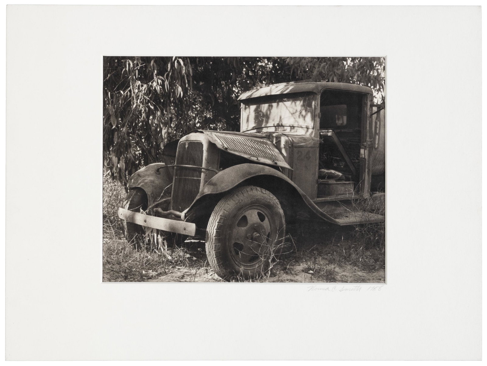 Water Truck #1 signed by Norma C. Smith (1 of 3)