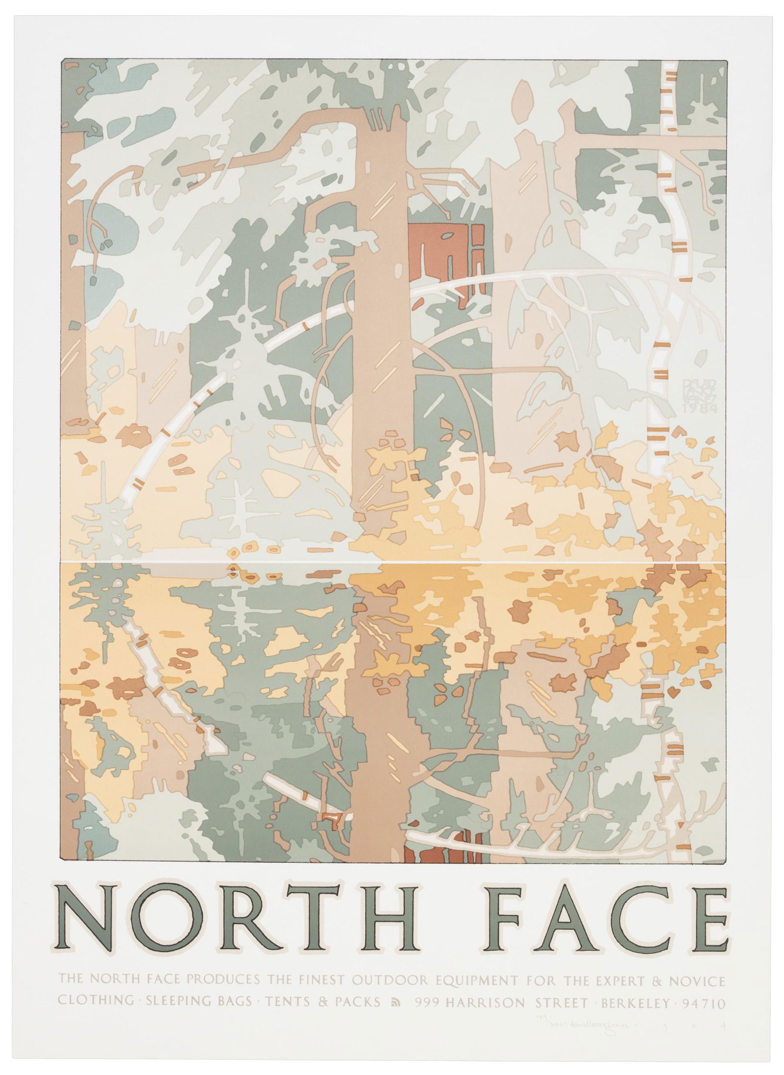 North Face (Reflection) poster signed by Goines (1 of 2)