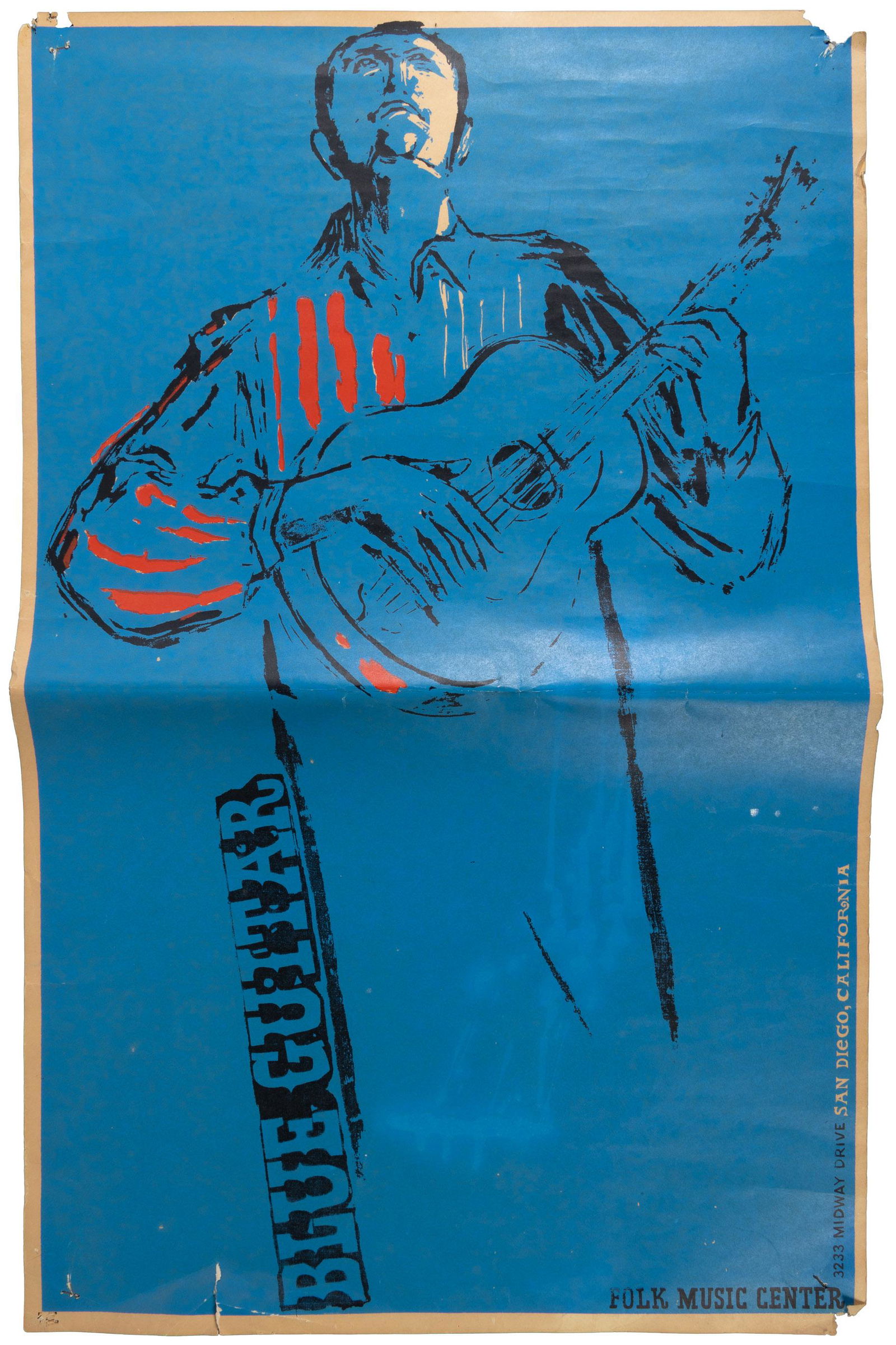 Bay Area folk music posters, 1960s (1 of 4)