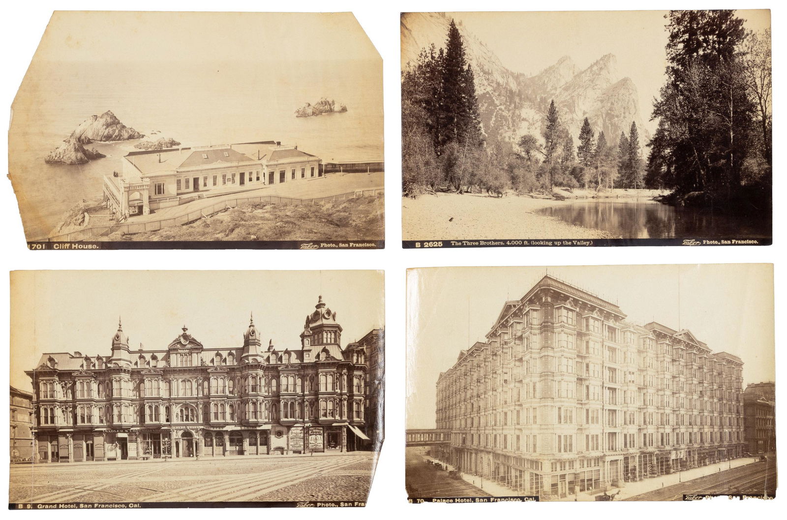 Albumen photos of SF, Yosemite, Salt Lake c. 1886 (1 of 2)