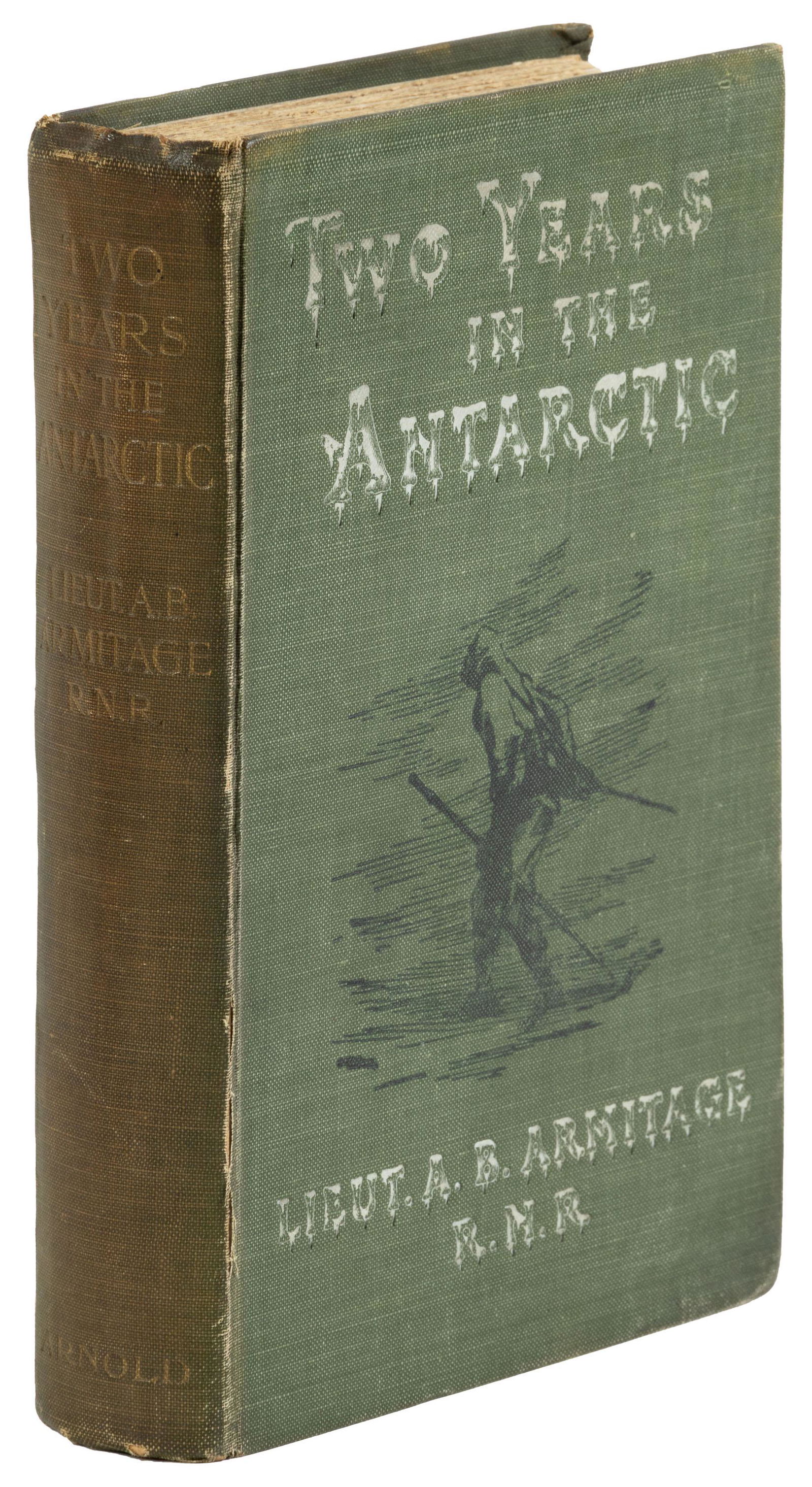 With map of the 1902 Antarctic expedition (1 of 7)