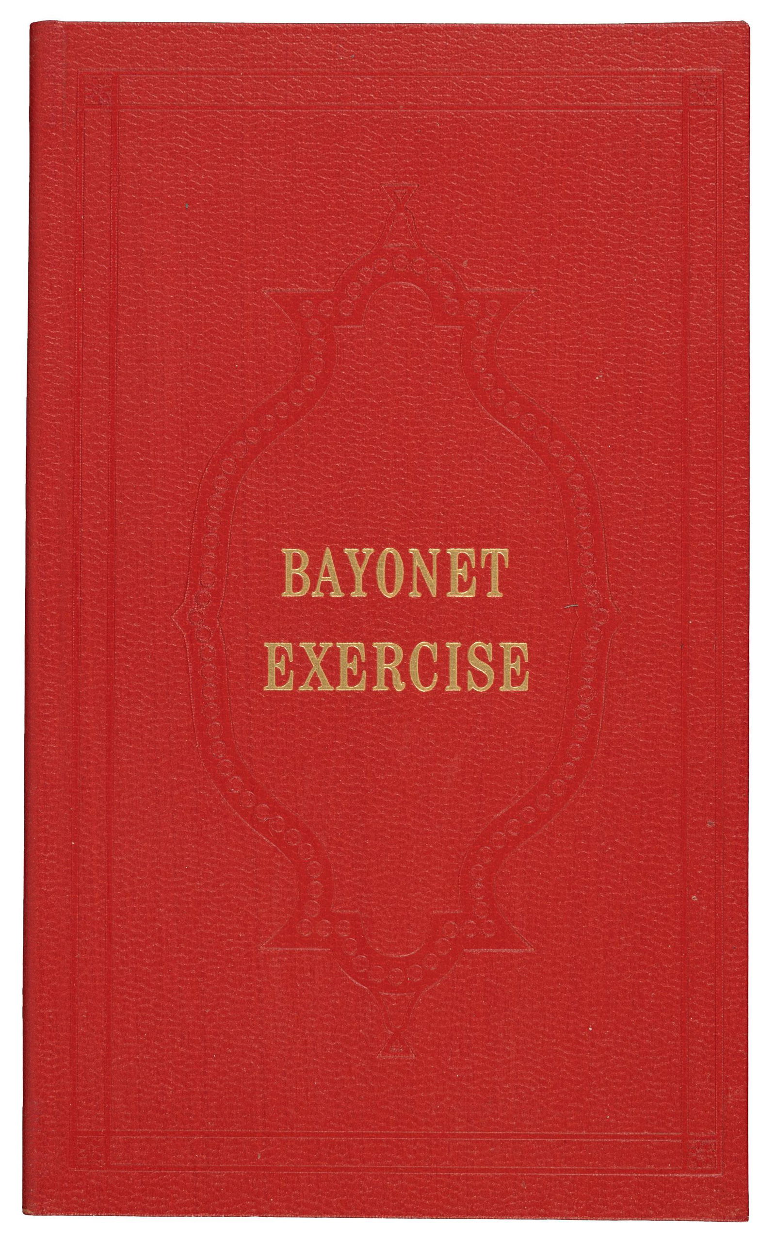 Facsimile of Burton's Bayonet Exercise (1 of 3)