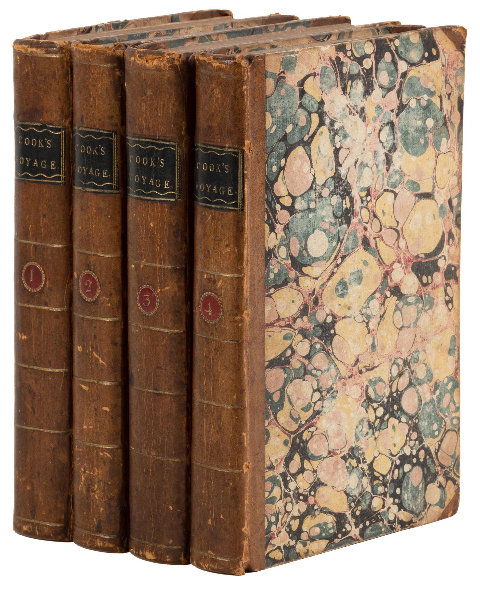 Octavo edition of Cook's last voyage 1784 (1 of 9)