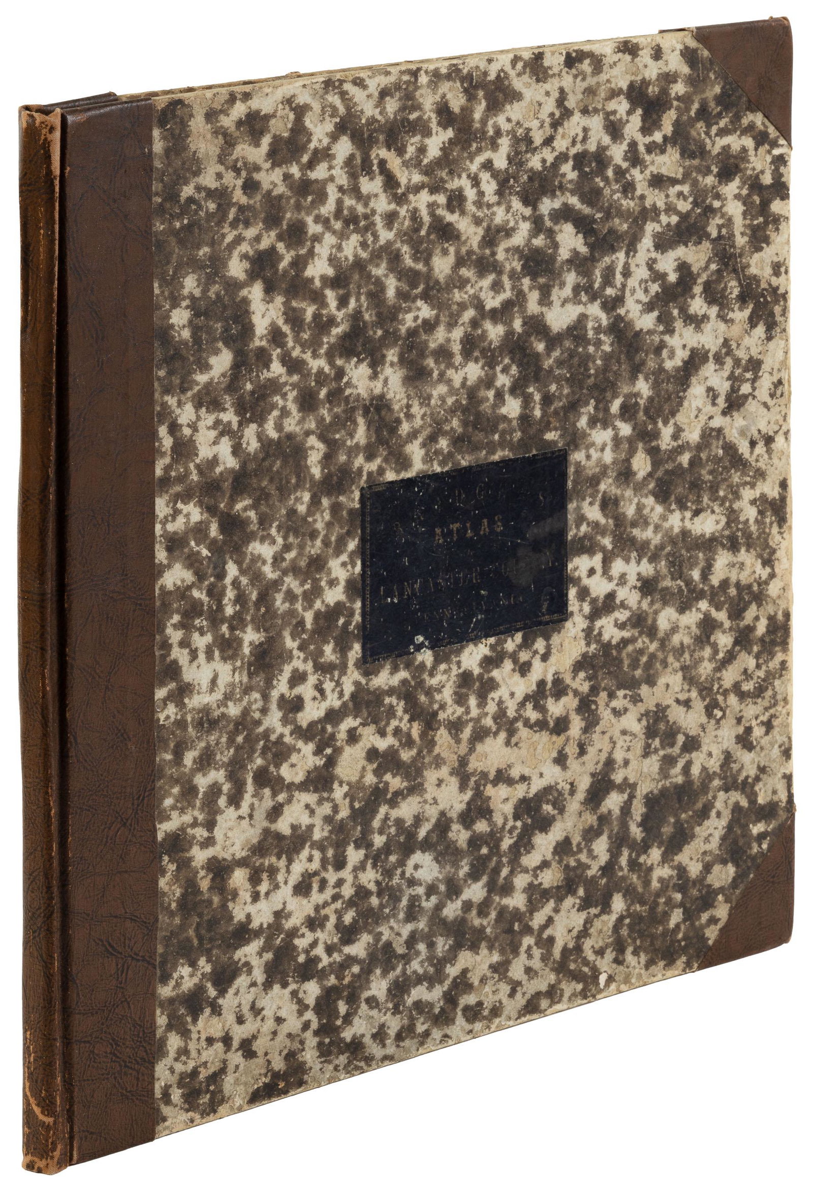 1864 Atlas of Lancaster Pennsylvania w/ 51 maps: Heading: (Pennsylvania) Author: Bridgens, H.F. Title: Bridgens' Atlas of Lancaster Co. Penn. From actual Surveys by H.F. Bridgens and Assistant. Place Published: Lancaster, PA Publisher:D.S. Bare