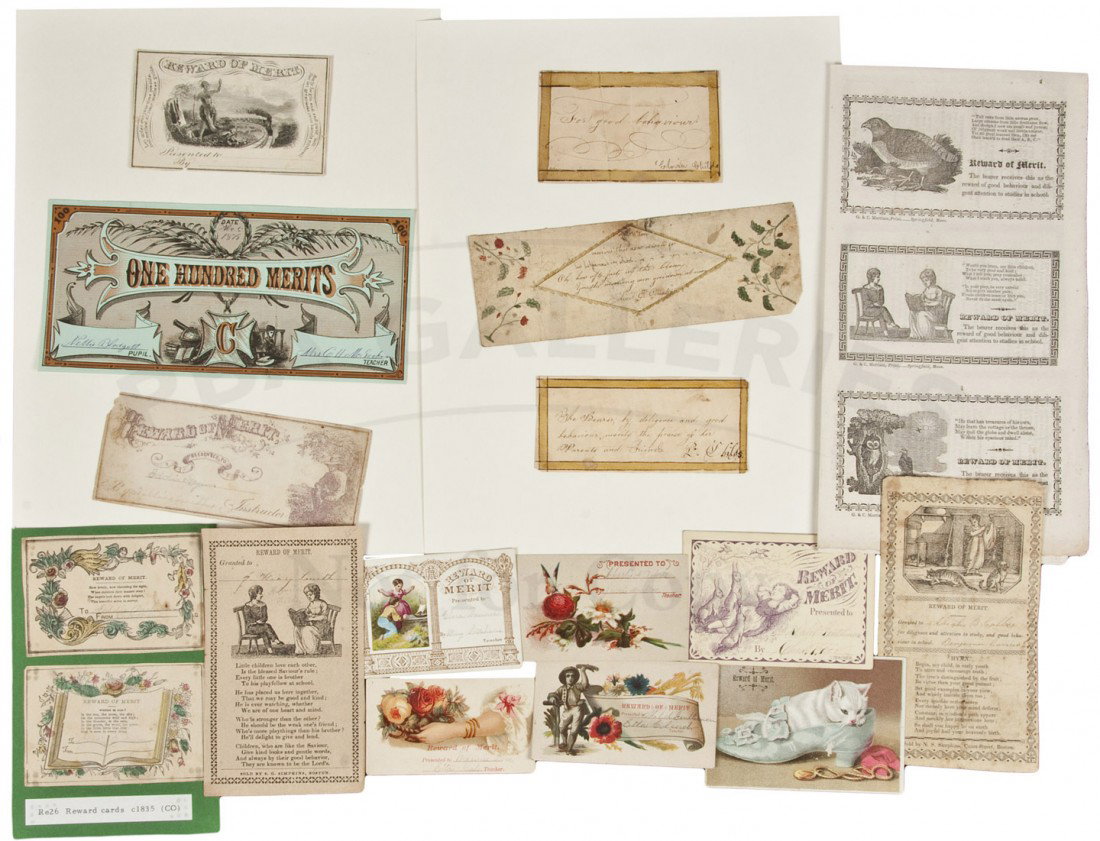 Reward of Merit collection of Calvin P. Otto: Title: The early American Reward of Merit collection of Calvin P. Otto Author: ** Description: The Early American Reward of Merit Collection, put together over many years by the late Calvin P. Otto of