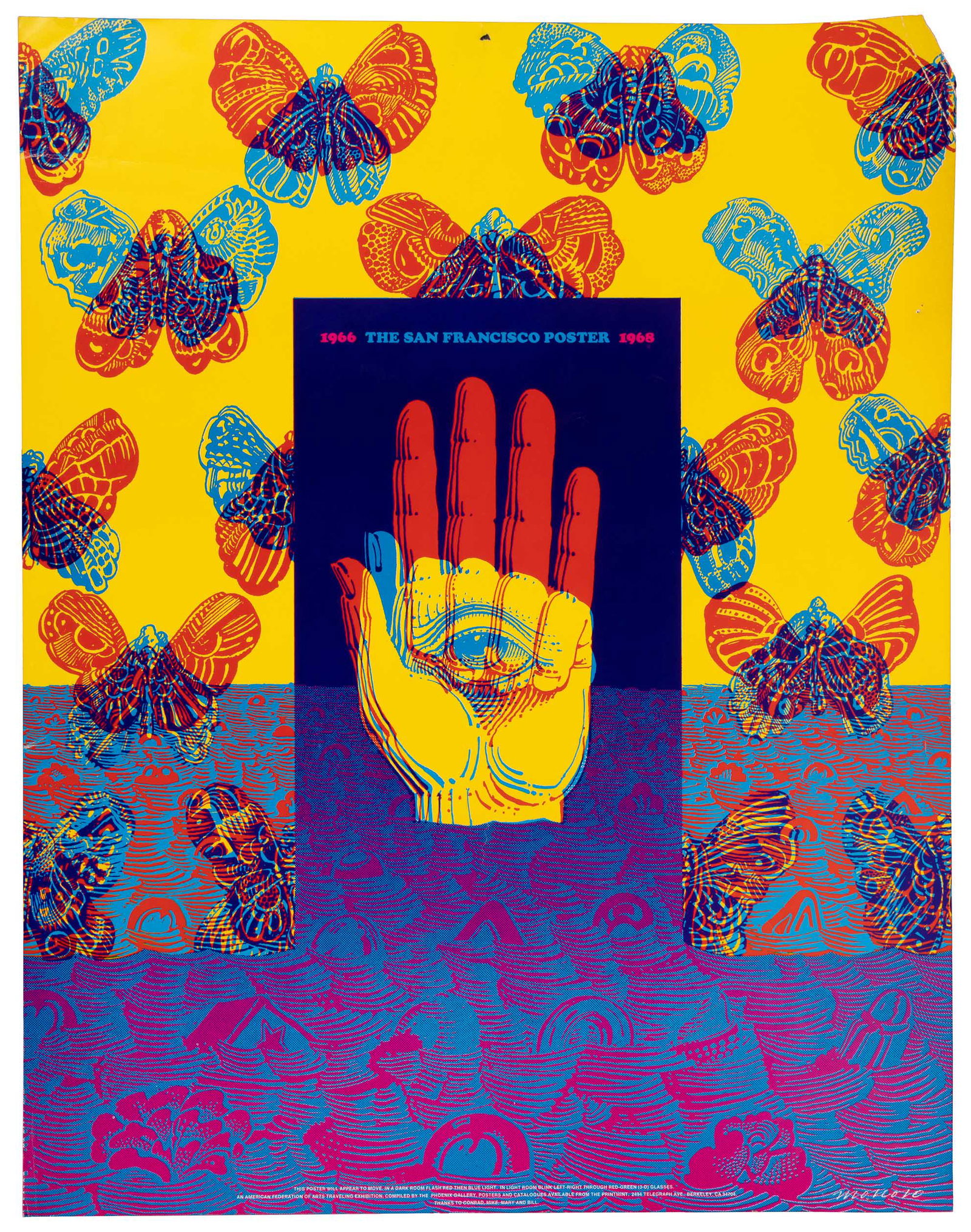 Victor Moscoso's Neon Rose 26 1968: Heading: Author: Moscoso, Victor Title: Neon Rose 26: The San Francisco Poster 1966-1968 Place Published: San Francisco Publisher: Date Published: 1968 Description: Color p