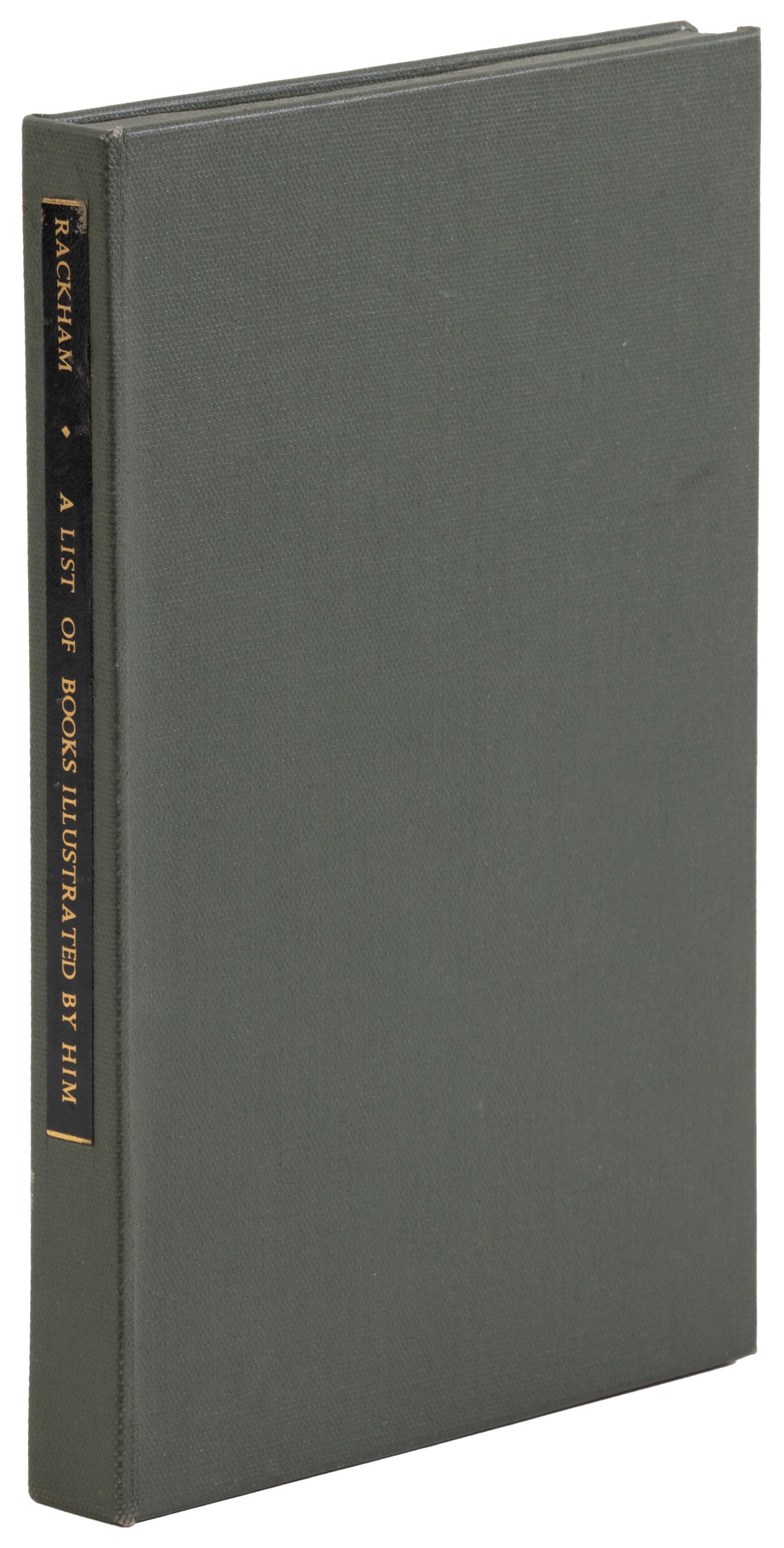 Arthur Rackham: A List of Books Illustrated by Him: Heading: (Rackham, Arthur, illustrator) Author: Coykendall, Frederick, compiler Title: Arthur Rackham: A List of Books Illustrated by Him Place Published: [New York] Publisher:Privately Printed D