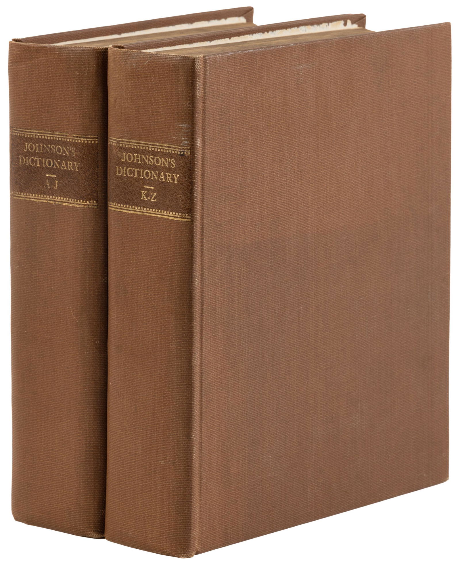 Irish edition of Johnson's dictionary, 1798 (1 of 4)