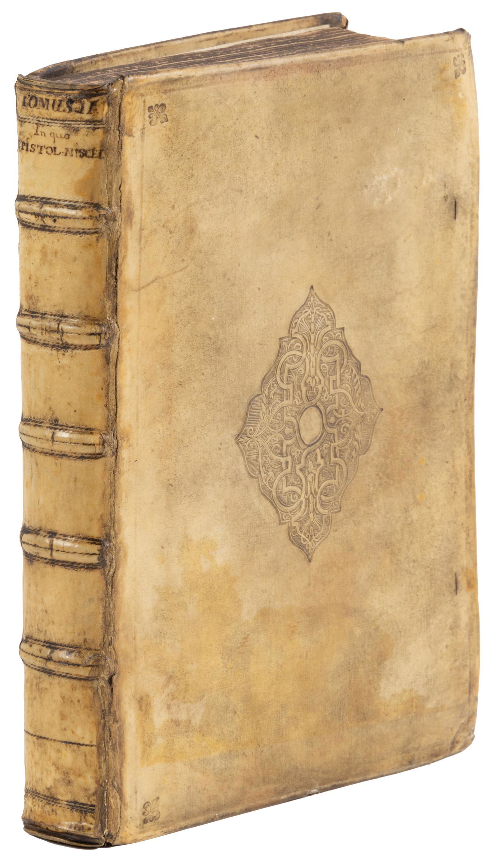 Letters of Lipsius, Plantin-Moretus printing (1 of 6)