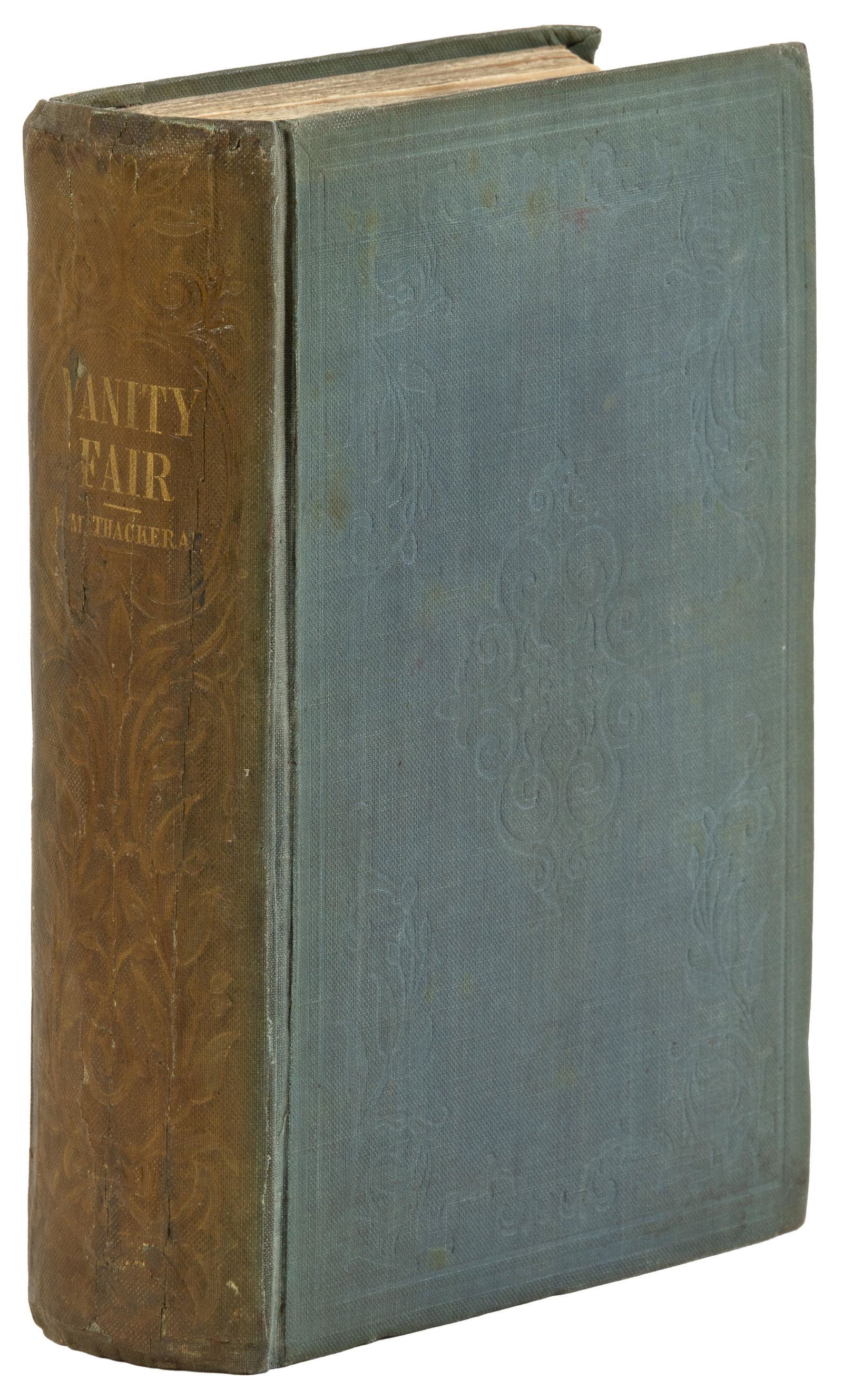 Thackeray's Vanity Fair w/ suppressed woodcut (1 of 6)