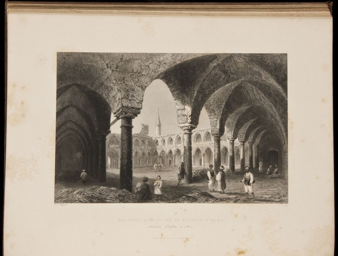 Voyage to Syria with Bartlett & Allom plates: Title: Voyage en Syrie et dans l'Asie Mineure. Illustré par cent-vingt magnifiques gravures sur acier d'après les dessins pris sur les lieux par W. H. Barlett, Thomas Allom, etc, etc. Author: Pellé