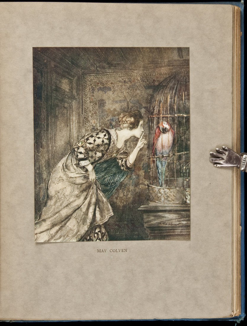 Some British Ballads Arthur Rackham Illustrations: Title: Some British Ballads Author: ** Description: 16 tipped-in color plates. 10x7½, original blue cloth lettered and decorated in gilt. First Trade Edition.Latimore & Haskell p. 50. Heading: (Rackh
