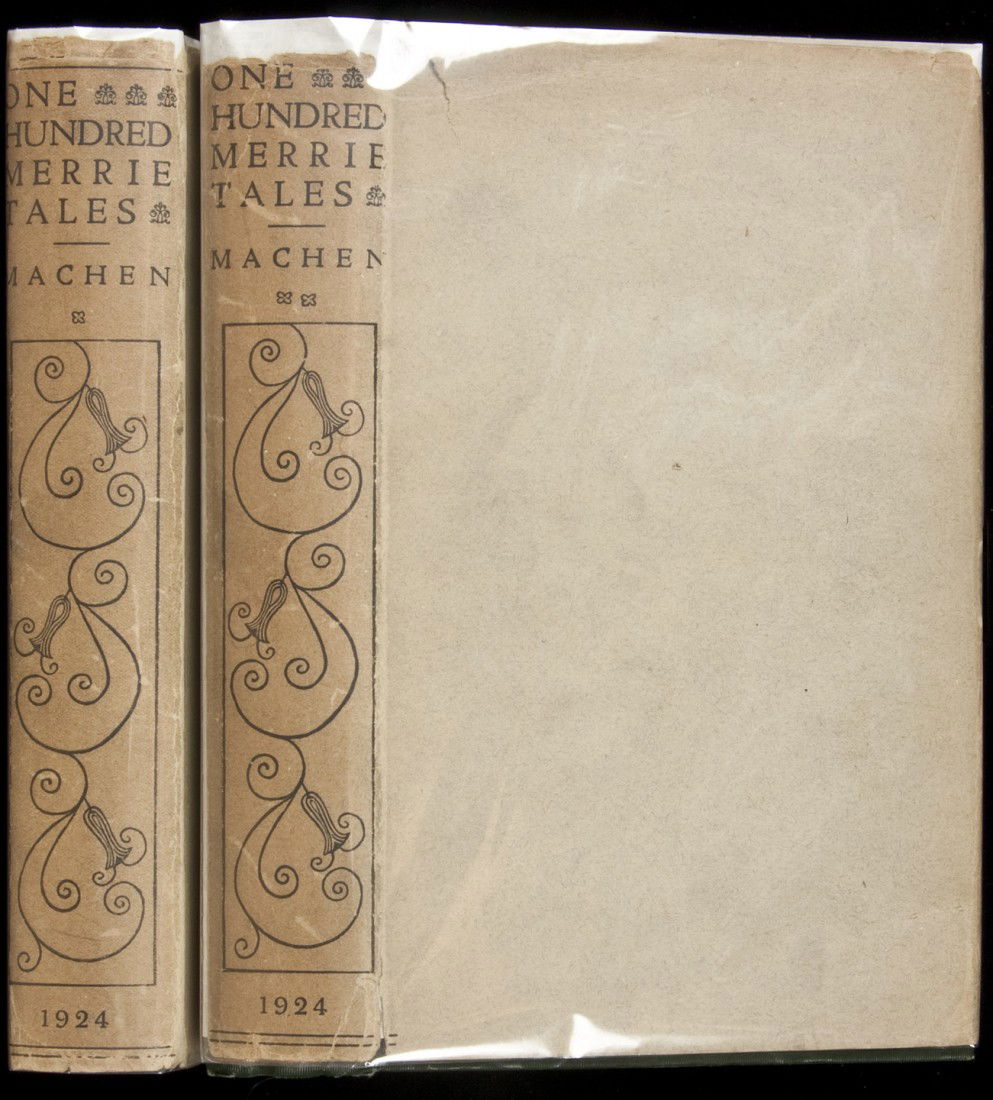 Erotic tales with Clara Tice illustrations 1/1250: Title: One Hundred Merrie & Delightsome Stories [Les Cent Nouvelles Nouvelles]. Author: ** Description: 2 volumes. Translated by Robert Douglas. Introduction by Arthur Machen. With 16 plates from "Etc