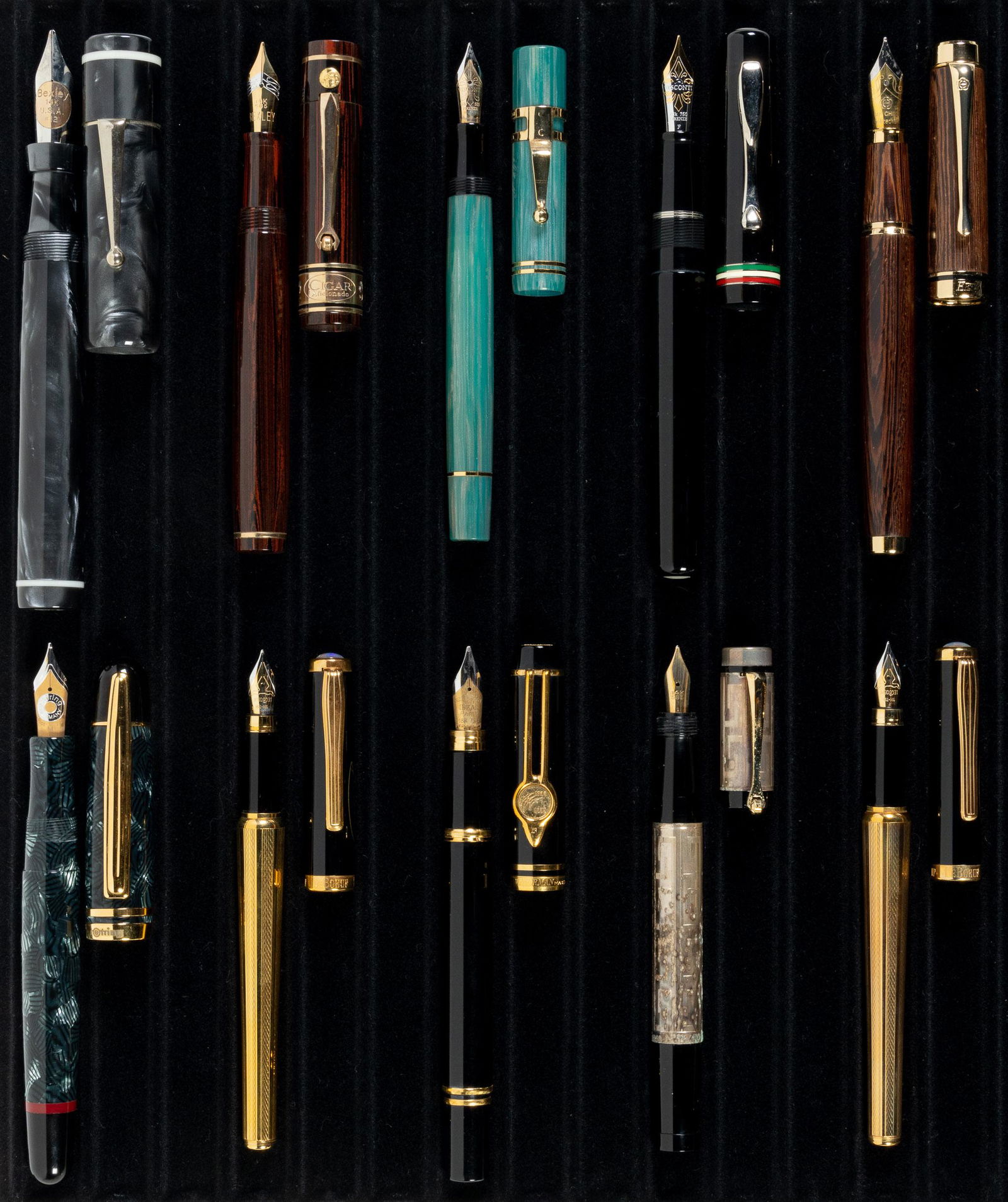 VARIOUS MAKERS: Lot of 10 Ltd Ed Fountain Pens (1 of 1)