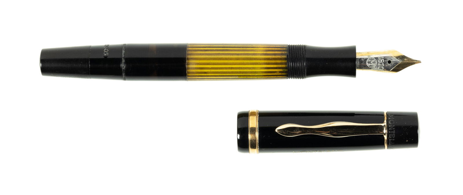 Montblanc L139 short Window Fountain Pen C.1950 Damaged