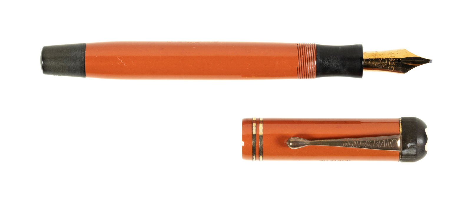 MONTBLANC No. 30 Masterpiece FP, Coral Red, Large Size, c.1932 (1 of 4)