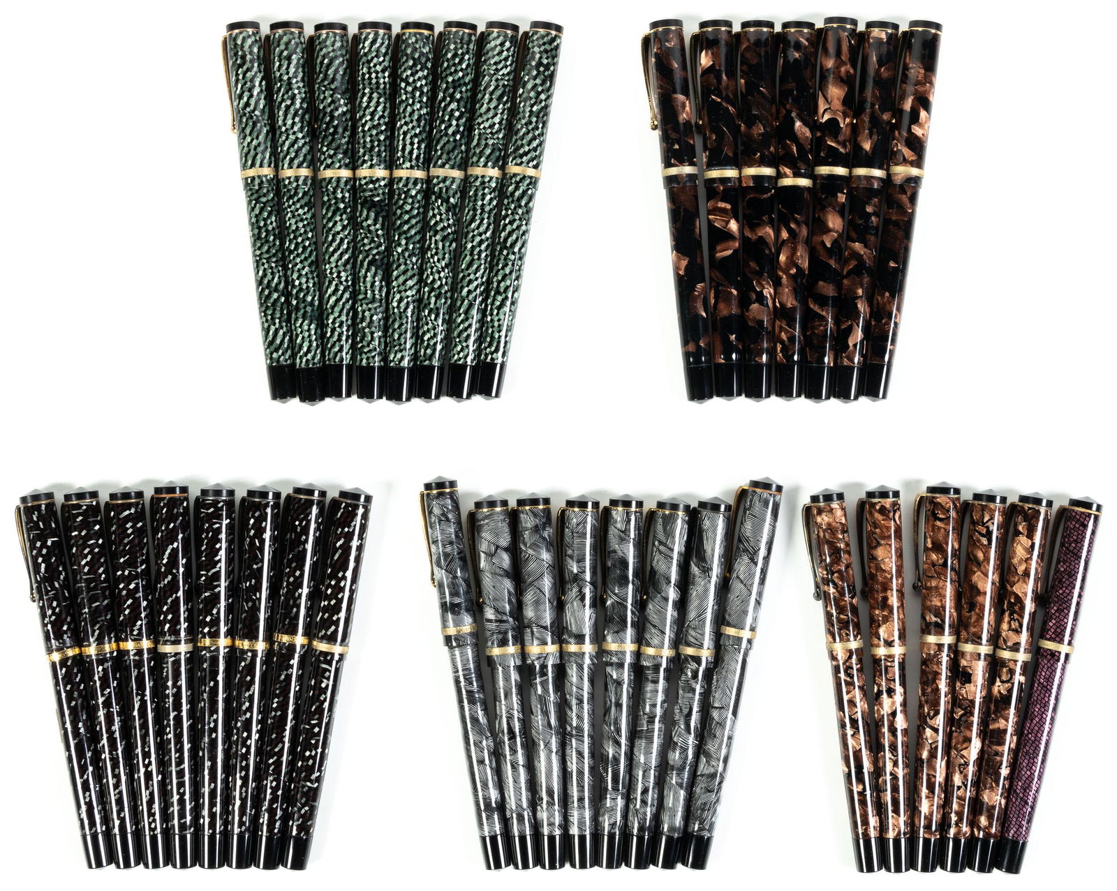 STYLOCHAP: Lot of 35+ Fountain Pens, c.1940s (1 of 1)