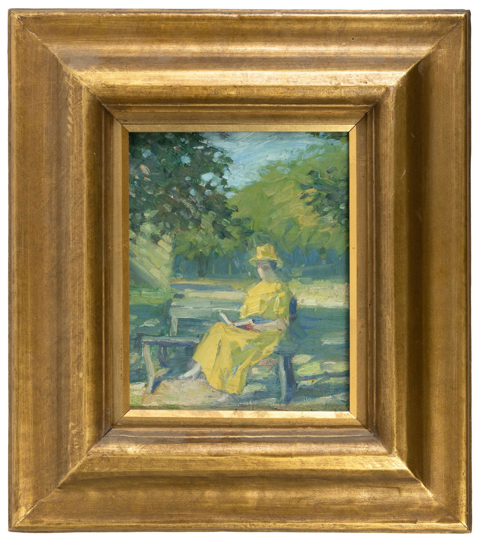 Oil painting by George Raab, signed (1 of 3)