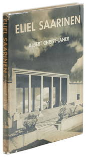 Signed by the architect and the author: Heading: Author: Christ-Janer, Albert Title: Eliel Saarinen Place Published: Chicago Publisher:University of Chicago Press Date Published: [1948] Description: Illustrated f