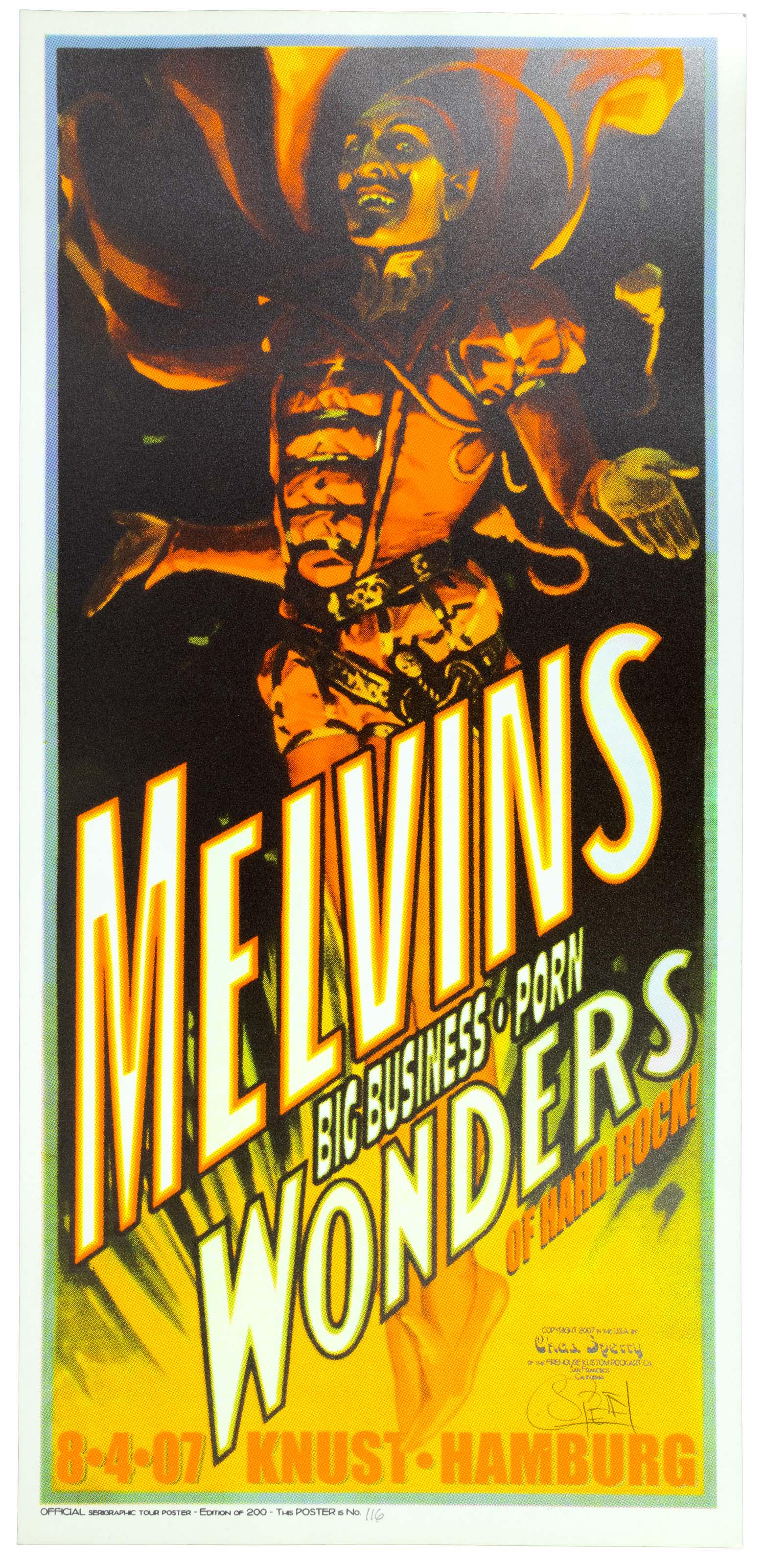 Melvins Wonders of Hard Rock, Signed 1/200 (1 of 2)