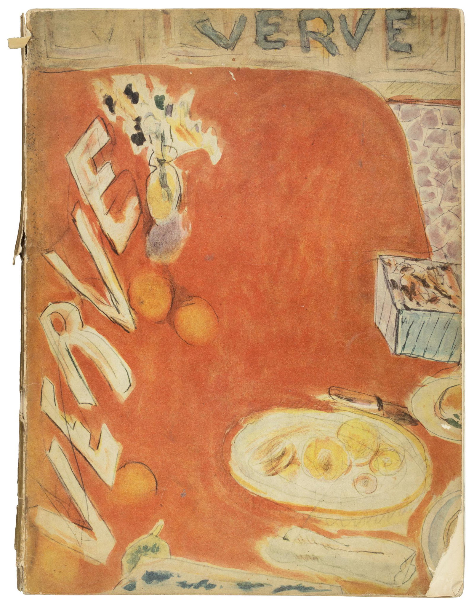 Verve no. 3 with four color lithographs (1 of 5)