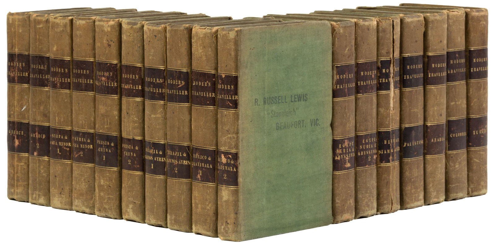 17 volumes of Condor's Modern Traveller (1 of 9)