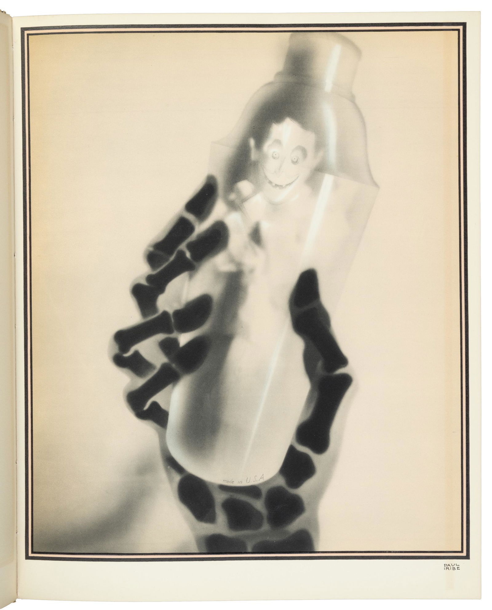 Rose et Noir illustrated by Paul Iribe: Heading: (Cocktails) Author: Iribe, Paul Title: Rose et Noir: PrÃ©cÃ©dÃ© d'un Dialogue Moderne en Trois Temps et Trois Cocktails par RenÃ© Benjamin Place Published: Publisher:Le Mauvais GÃ©