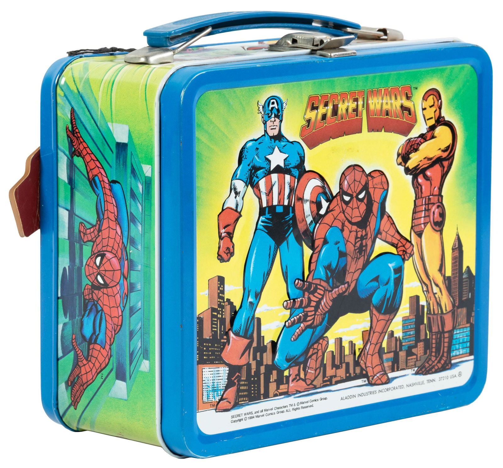 SECRET WARS Lunchbox & Thermos, 1984 * Tag Attached (1 of 10)