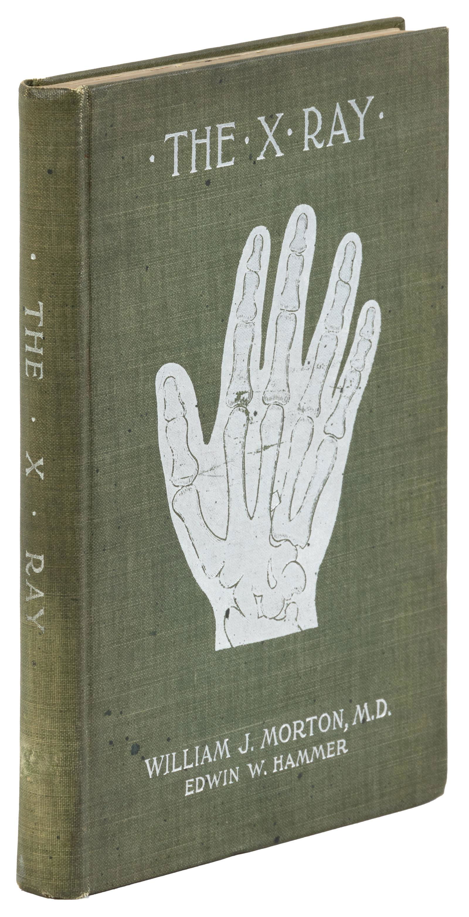 Early reference book for X-Rays in America (1 of 8)