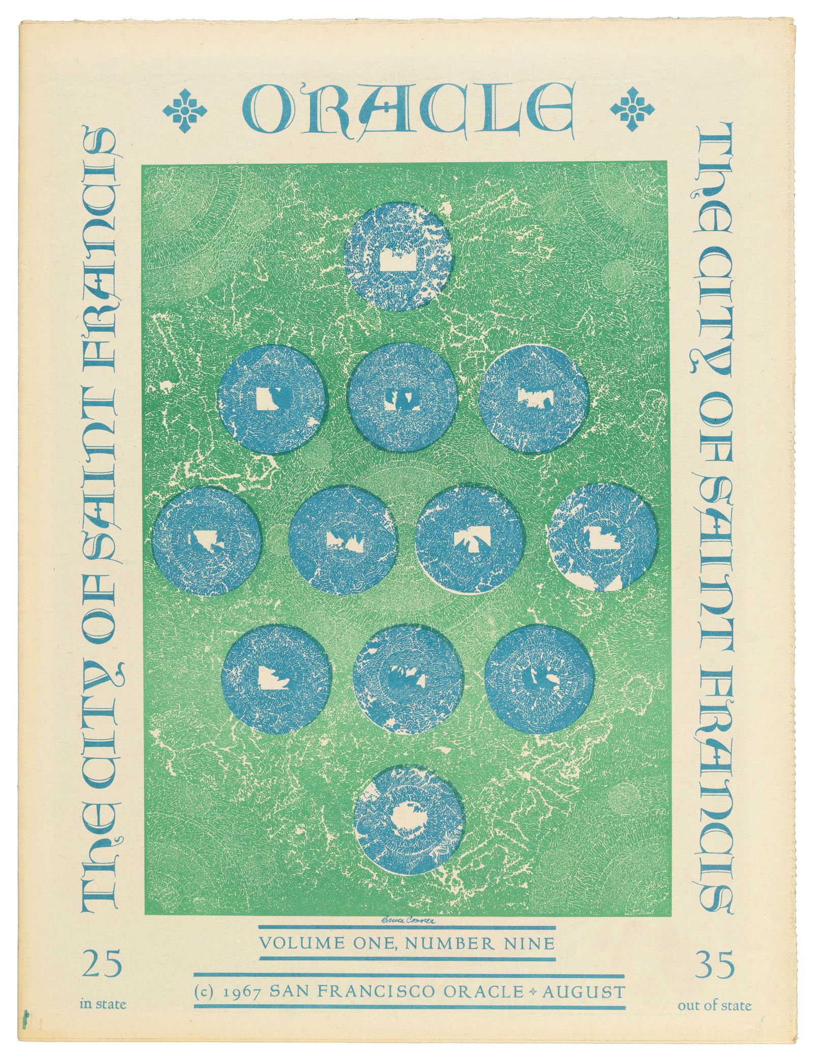 SF Oracle no. 9 1967 - unfolded (1 of 3)