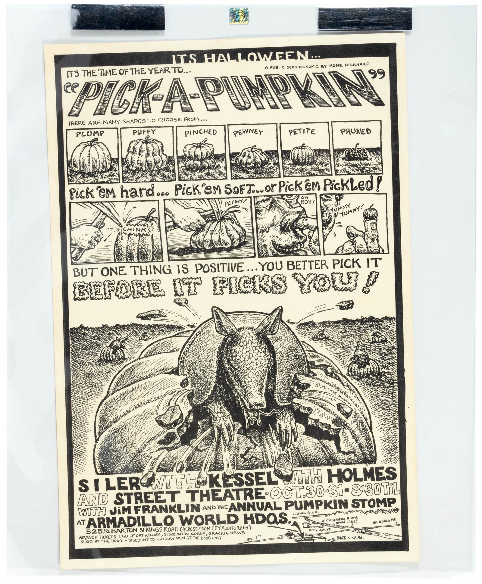 Annual Pumpkin Stomp poster, Austin, TX (1 of 2)