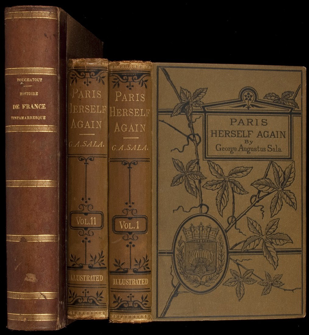 Paris Herself Again in 1878-9 - 1st ed: Title: Paris Herself Again in 1878-9 Author: Sala, George Augustus Description: 2 volumes. Volume 1 with mounted photograph frontispiece, with 400 illustrations within. 22x14.2 cm. (8½x5½"), origina