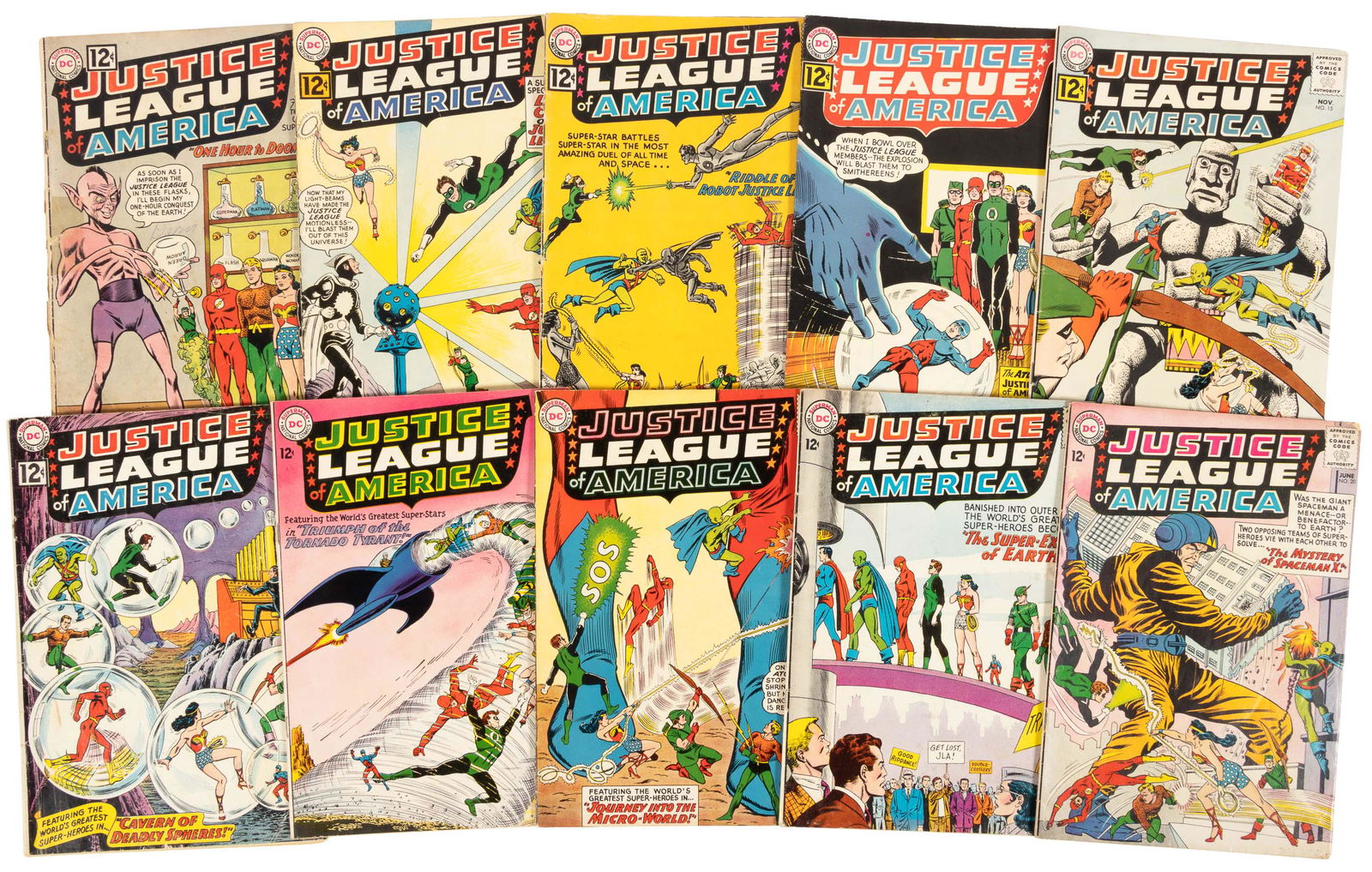 JUSTICE LEAGUE of AMERICA #s 11-20 (1 of 1)
