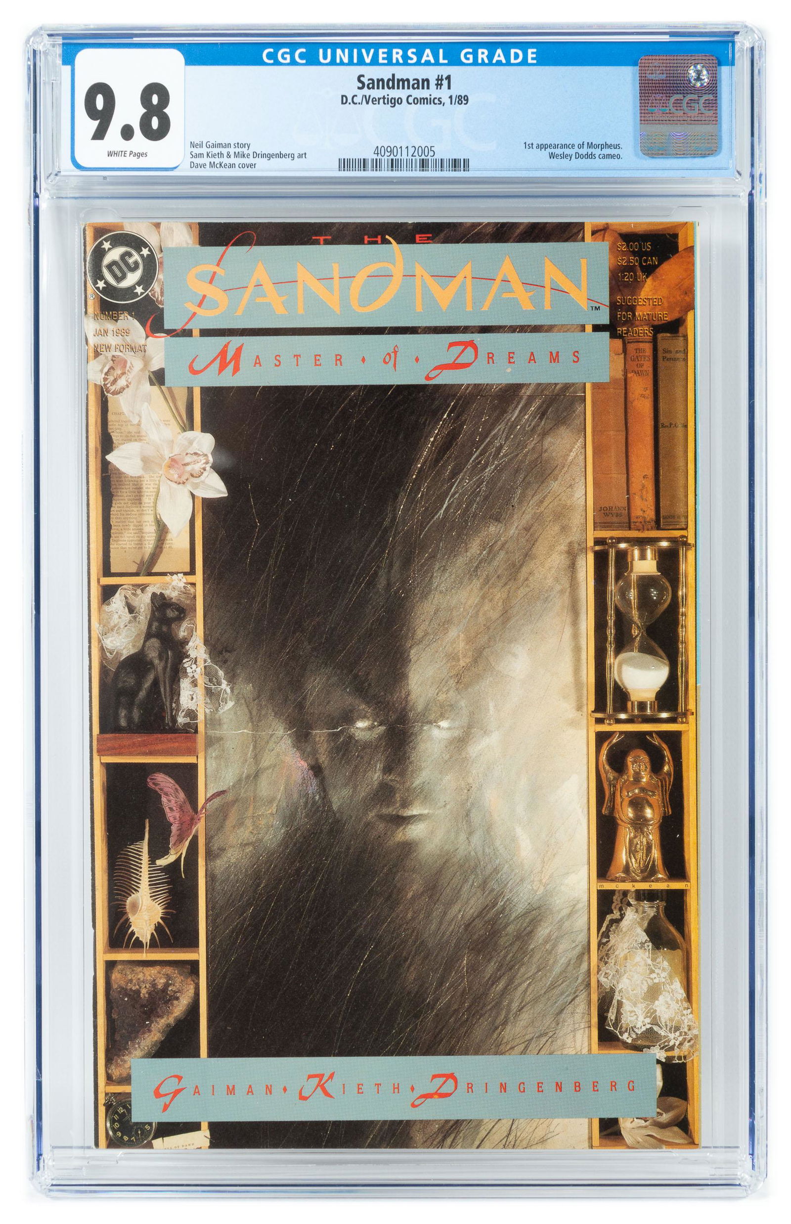 SANDMAN #1 * CGC 9.8 (1 of 2)