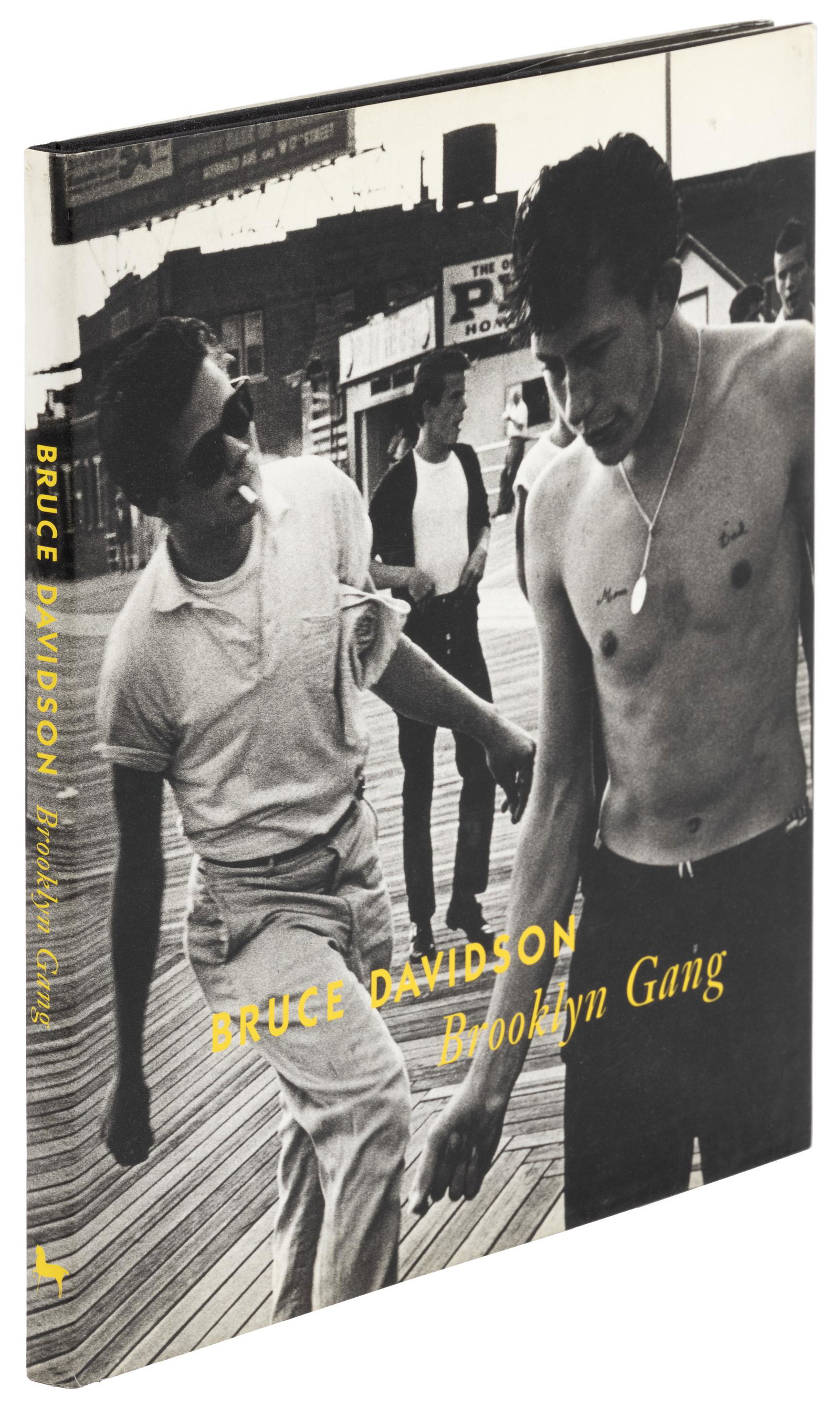 Brooklyn Gang signed by Bruce Davidson: Heading: Author: Davidson, Bruce Title: Brooklyn Gang Place Published: Santa Fe Publisher:Twin Palms Publishers Date Published: 1998 Description: Illustrated throughout wit