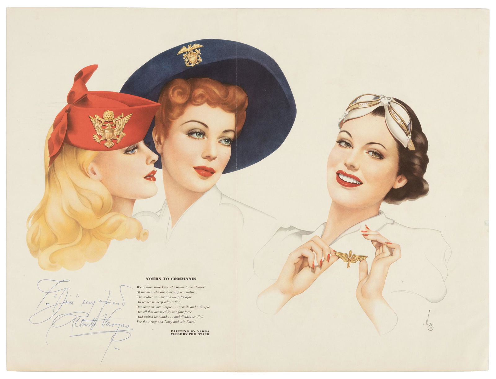 Alberto Vargas アルベルト・バルガス イラスト ポスタービンテージ