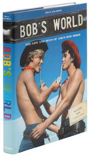 Bob Mizer's Athletic Model Guild beefcake photography: Heading: (Erotica) Author: Hanson, Dan Title: Bob's World: The Life and Times of AMG's Bob Mizer Place Published: Cologne Publisher:Taschen Date Published: 2009 Description: