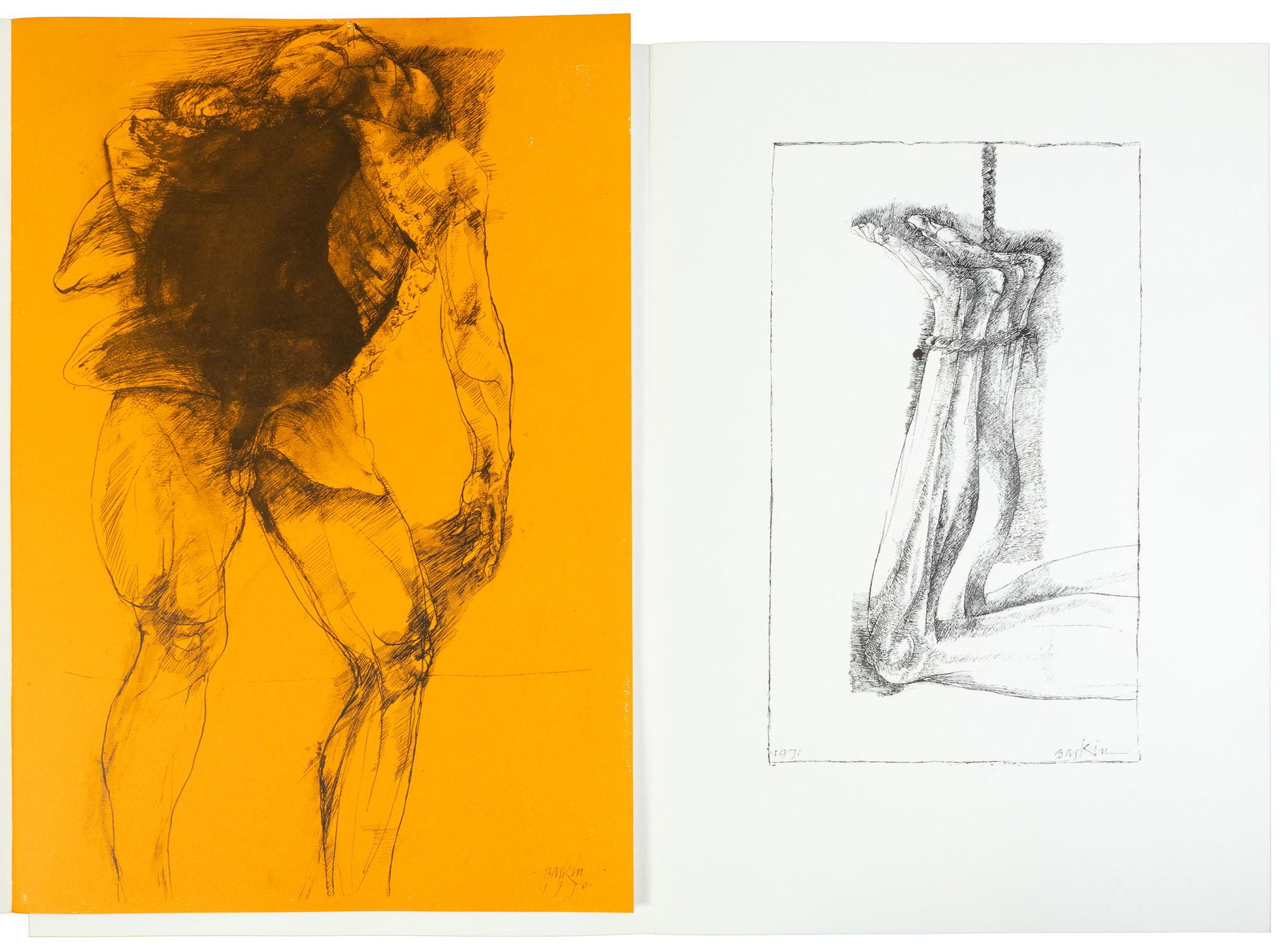 Deluxe variant signed by Leonard Baskin (1 of 6)