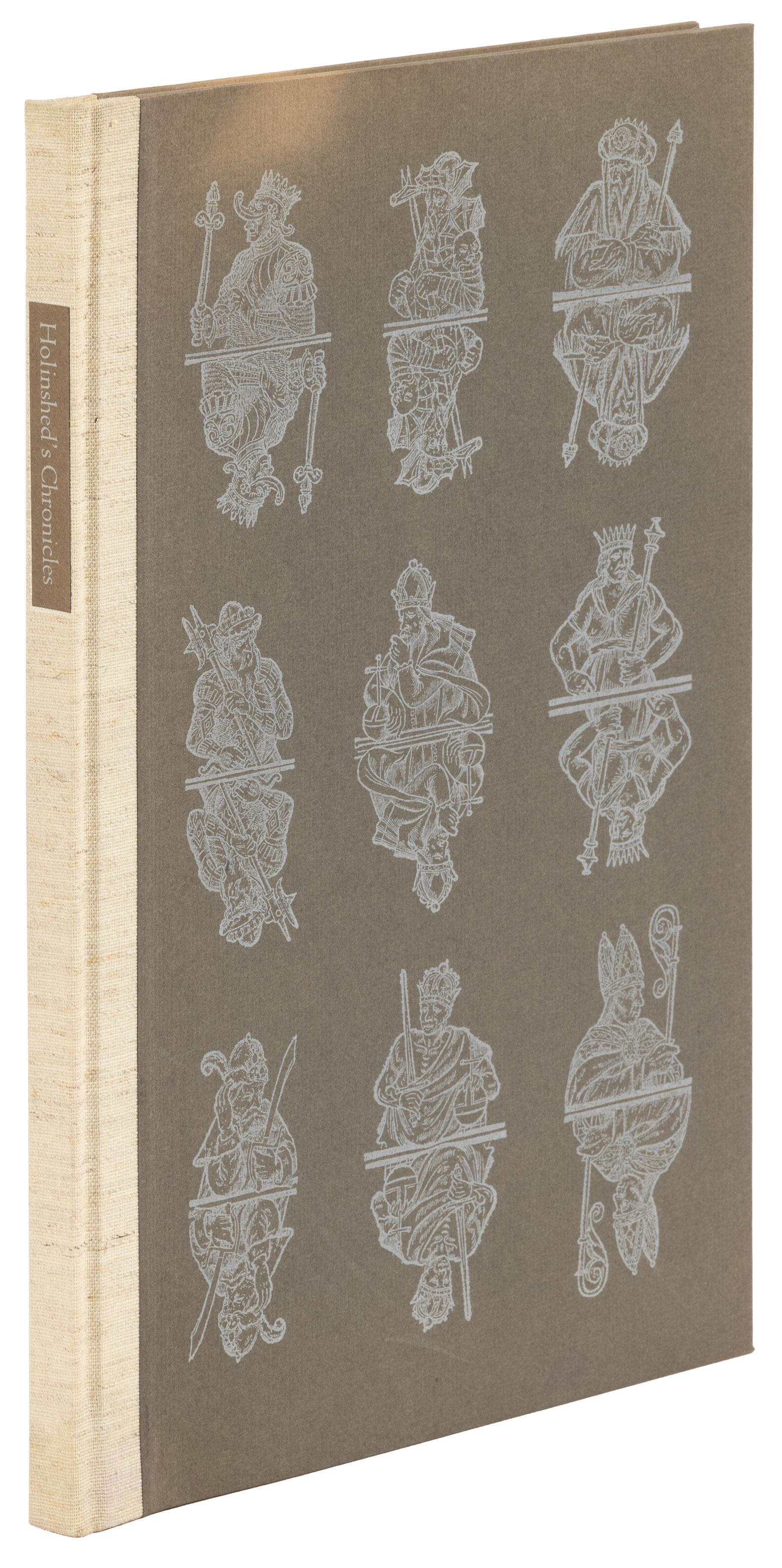 Holinshed's Chronicles leaf book, BCC 130 (1 of 3)