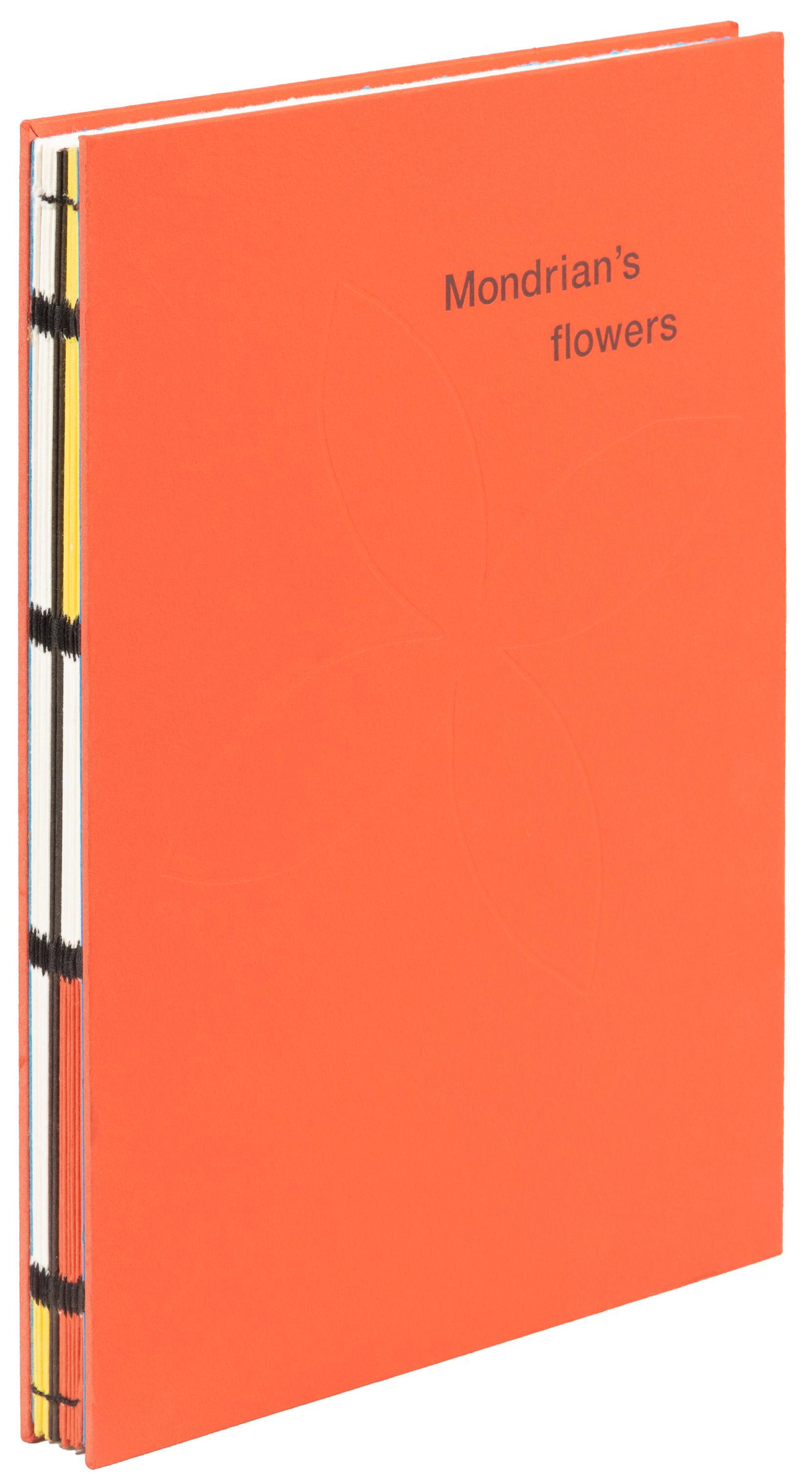 Alan Loney poetry; original Max Gimblett watercolor: Heading: (Granary Books) Author: Loney, Alan & Max Gimblett Title: Mondrian's Flowers Place Published: New York Publisher:Granary Books Date Published: 2002 Description: Ill