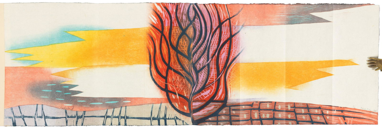 Artist's book by Karen Kunc 1/6: Heading: Author: Kunc, Karen Title: Artist's book by Karen Kunc Place Published: [Lincoln, Nebraska?] Publisher:[Blue Heron Press?] Date Published: 2015 Description: Accord